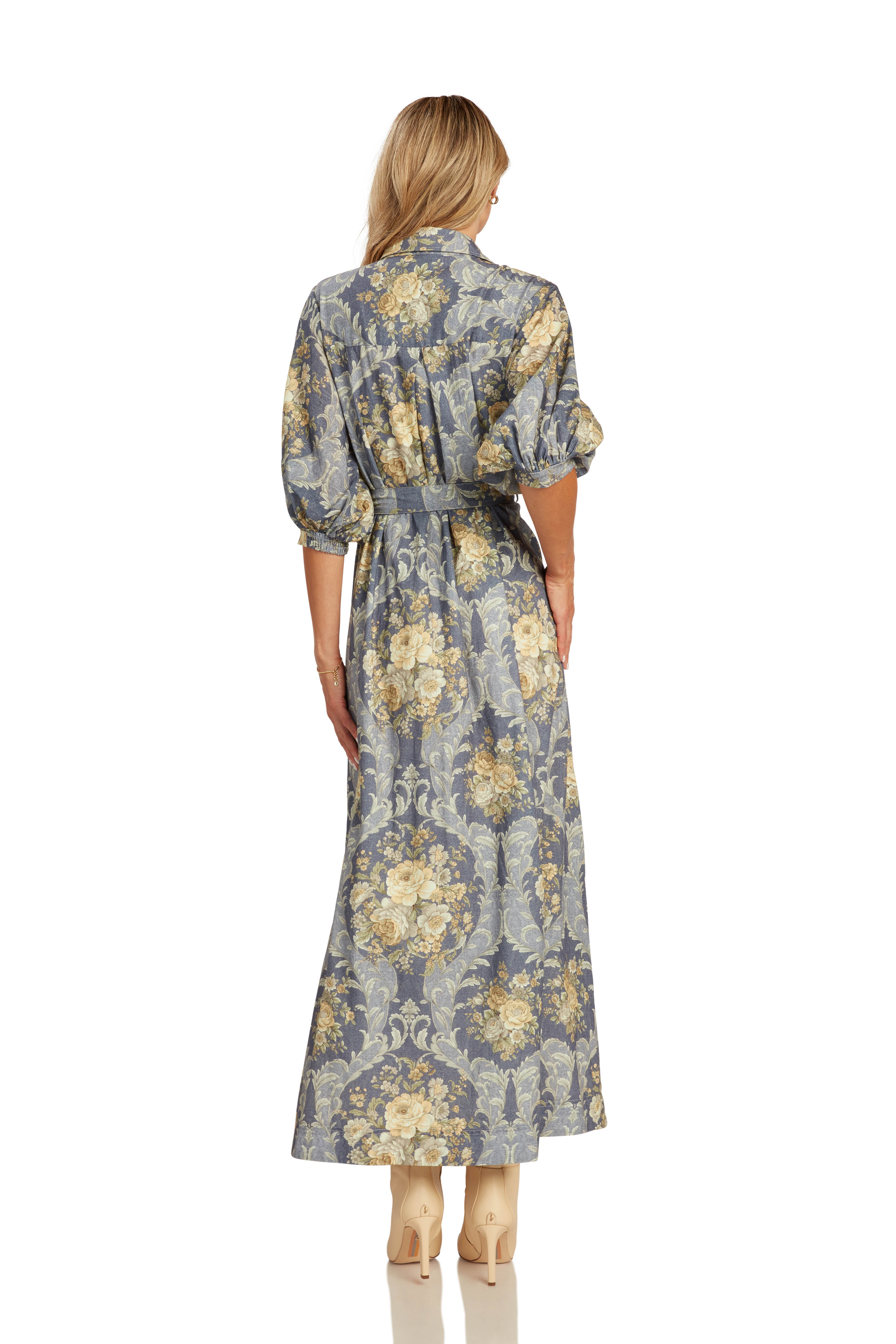 FARLEIGH DRESS FRENCH FLORAL