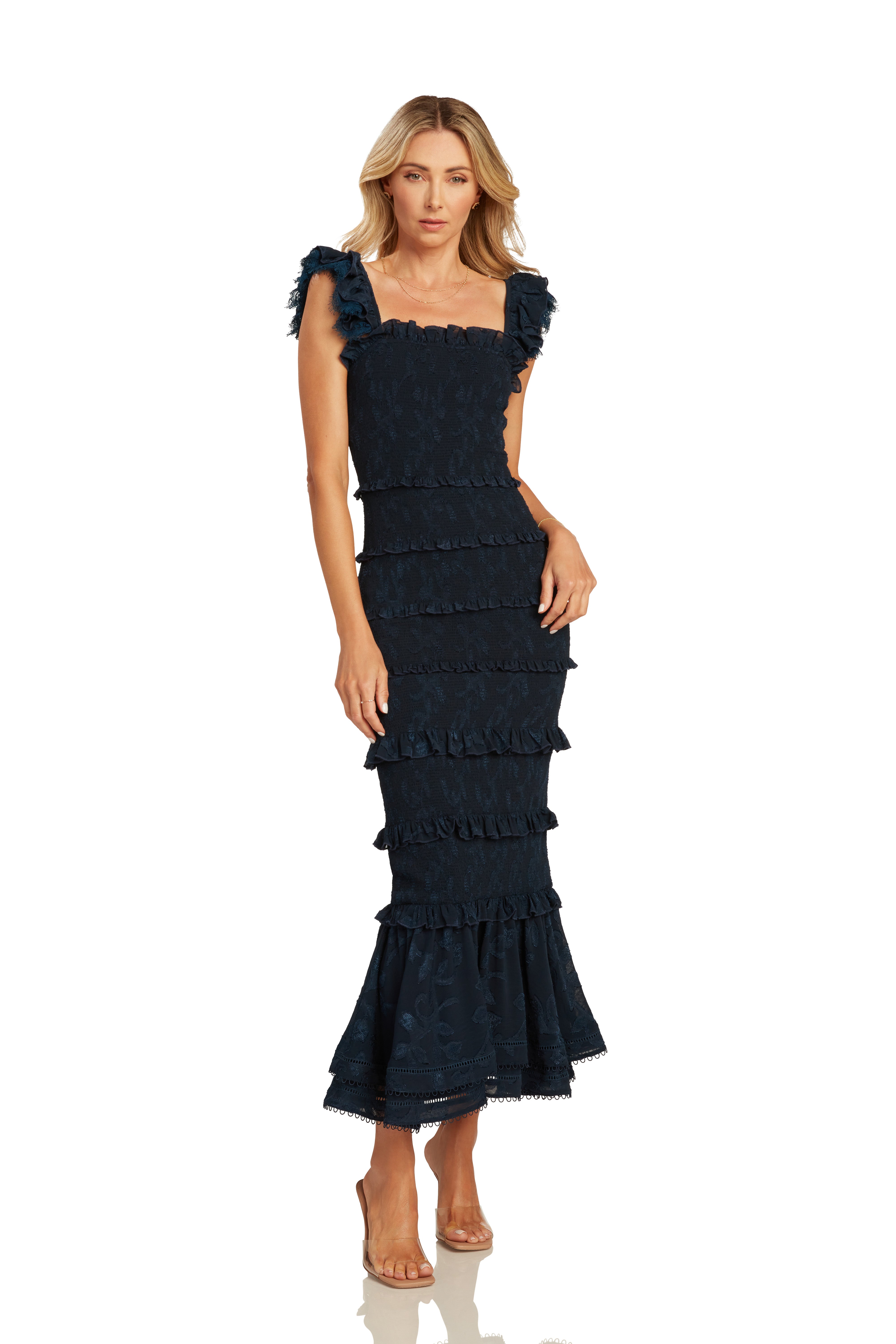 FRANCINE DRESS NAVY