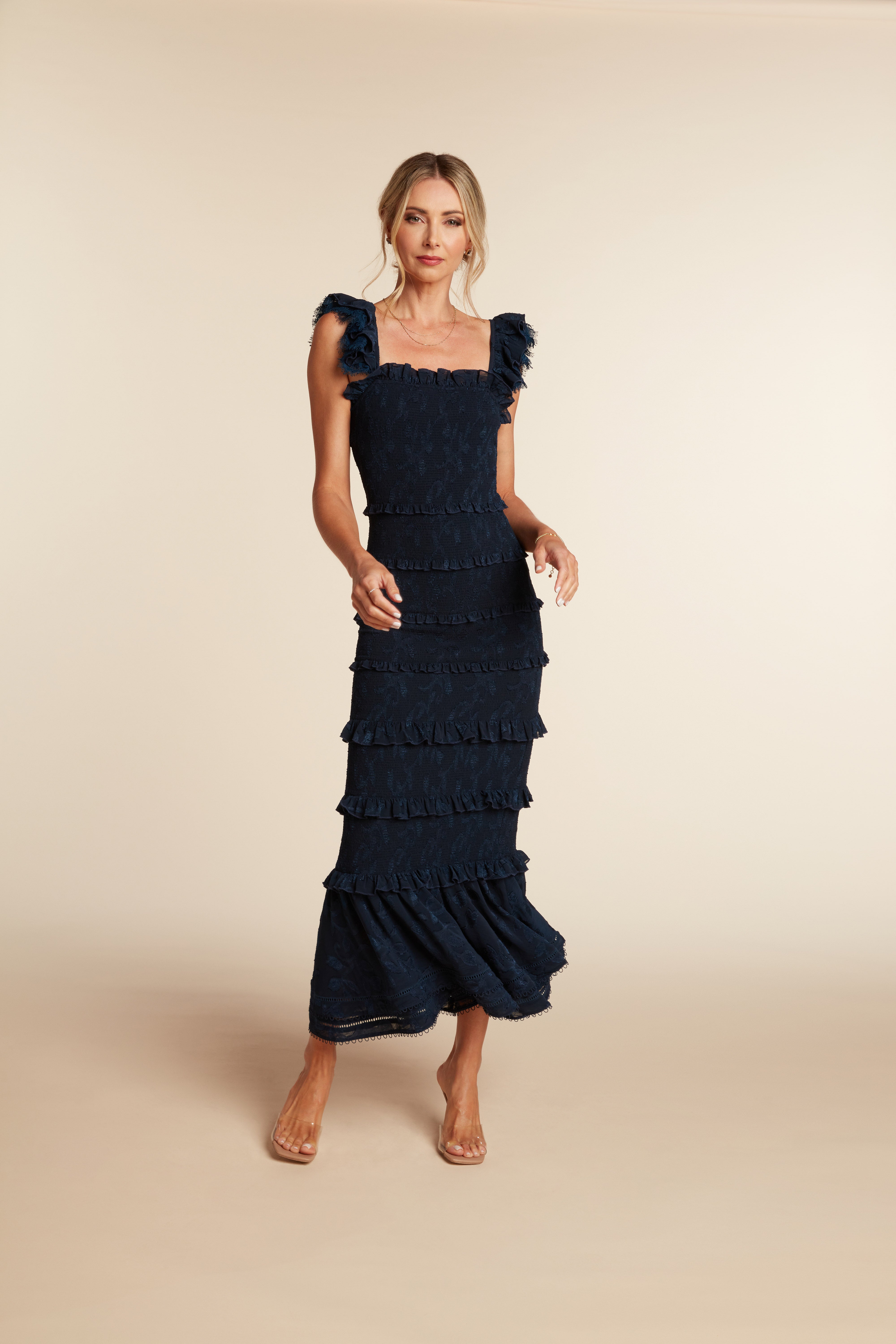 FRANCINE DRESS NAVY