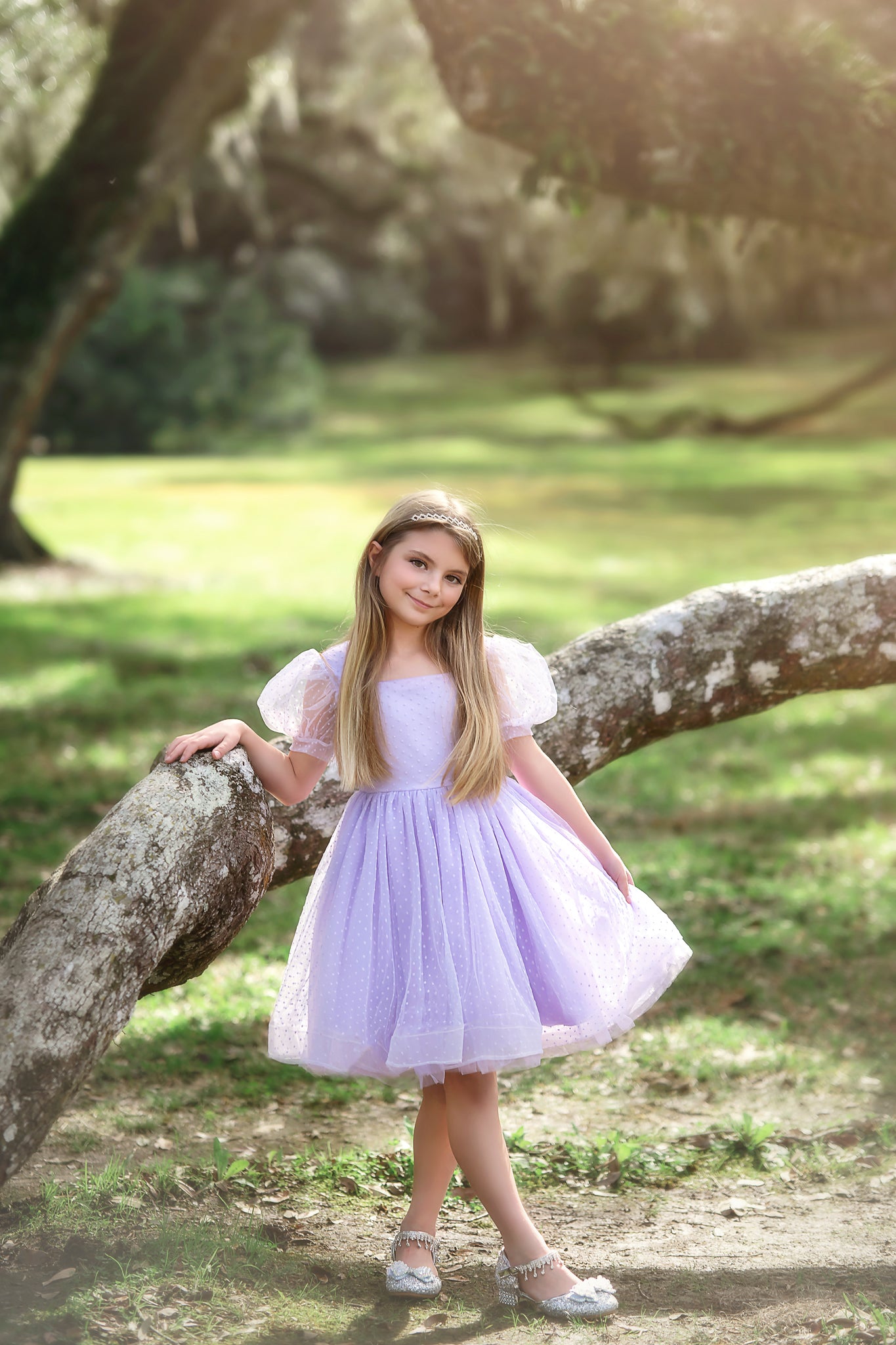 NORALEE DRESS LAVENDER