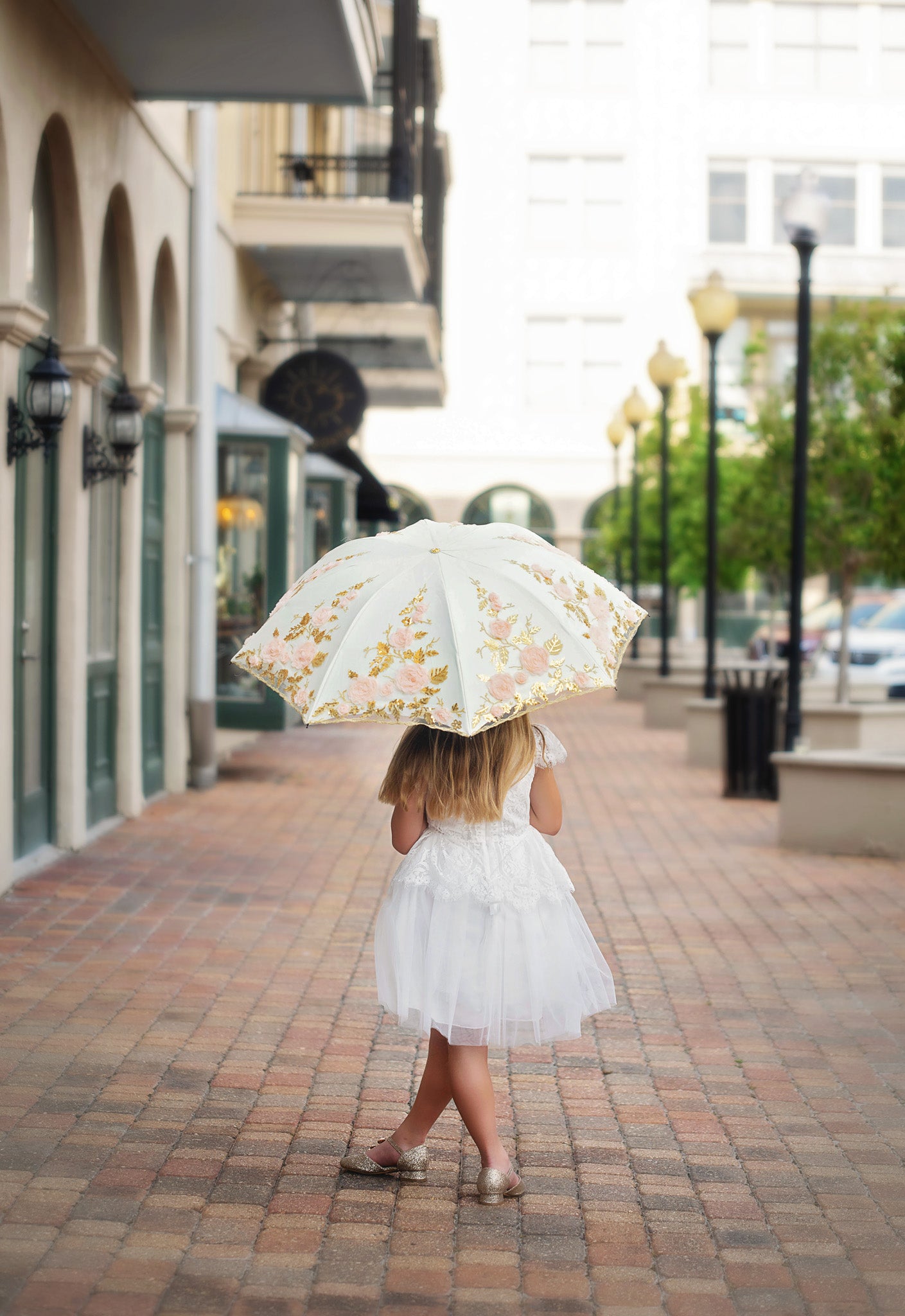 ANTIBES UMBRELLA WHITE