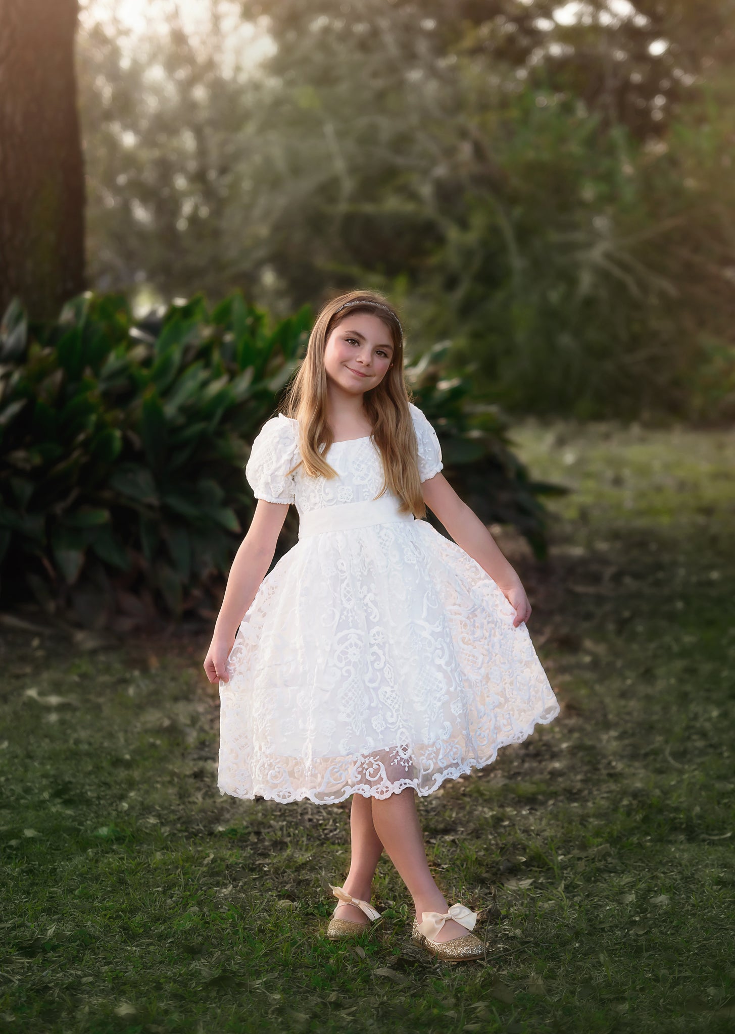 ARIELLE DRESS WHITE