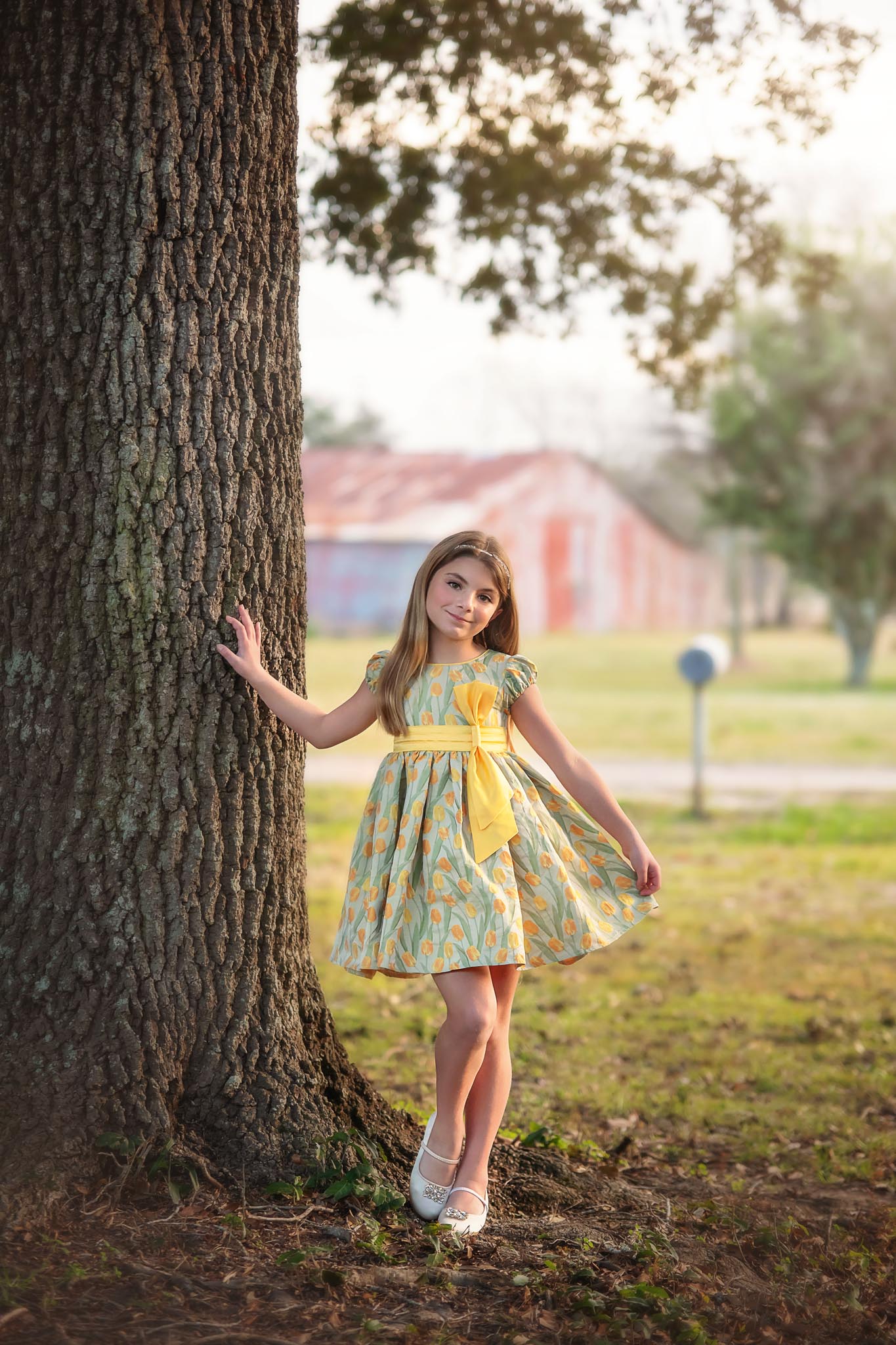 ISLA DRESS YELLOW FLORAL