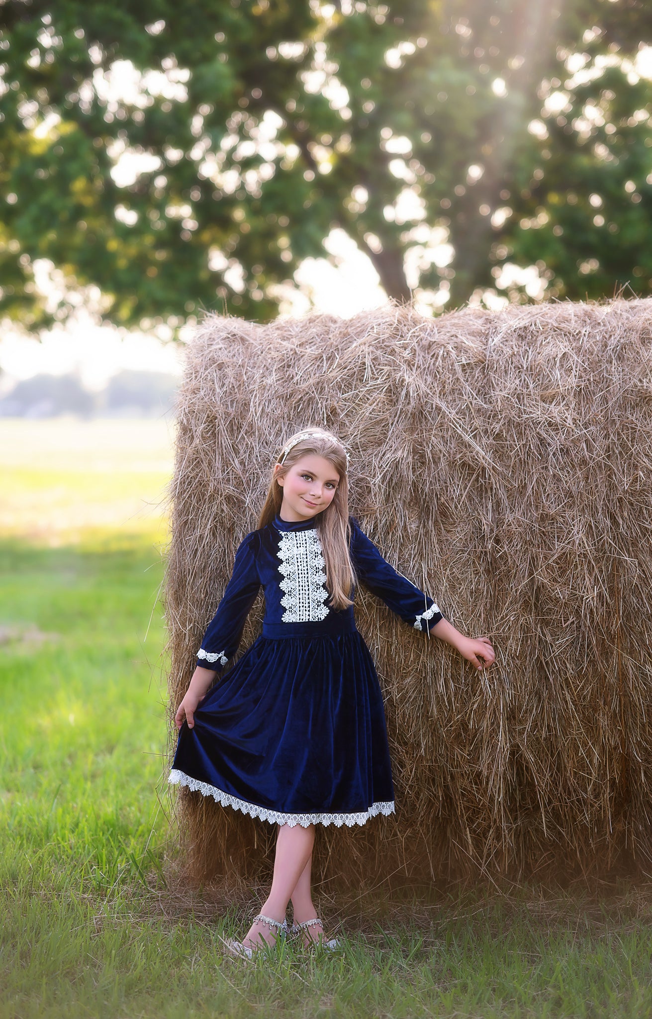 ROWAN DRESS NAVY