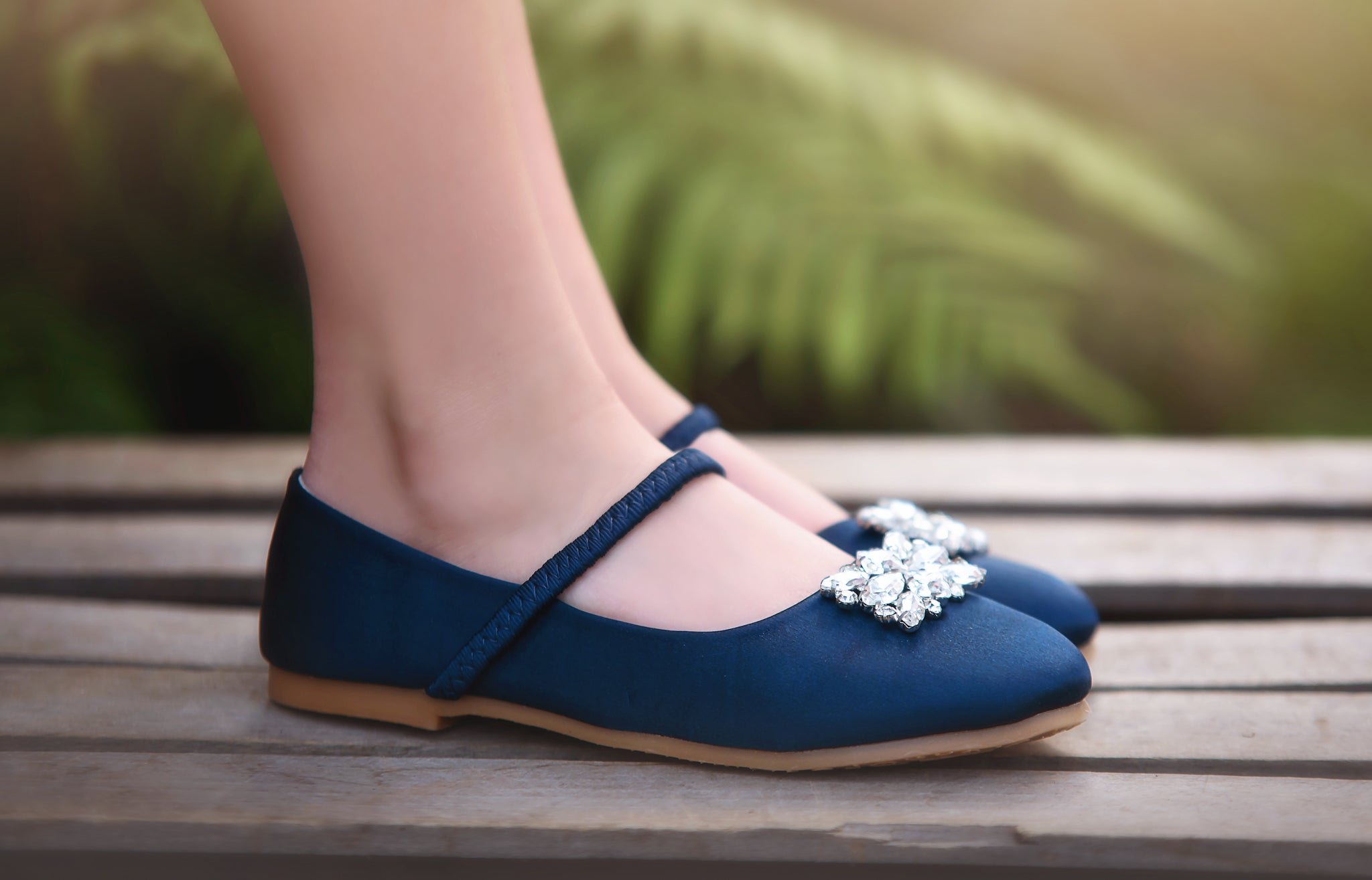 EVERLEE SHOE NAVY BLUE