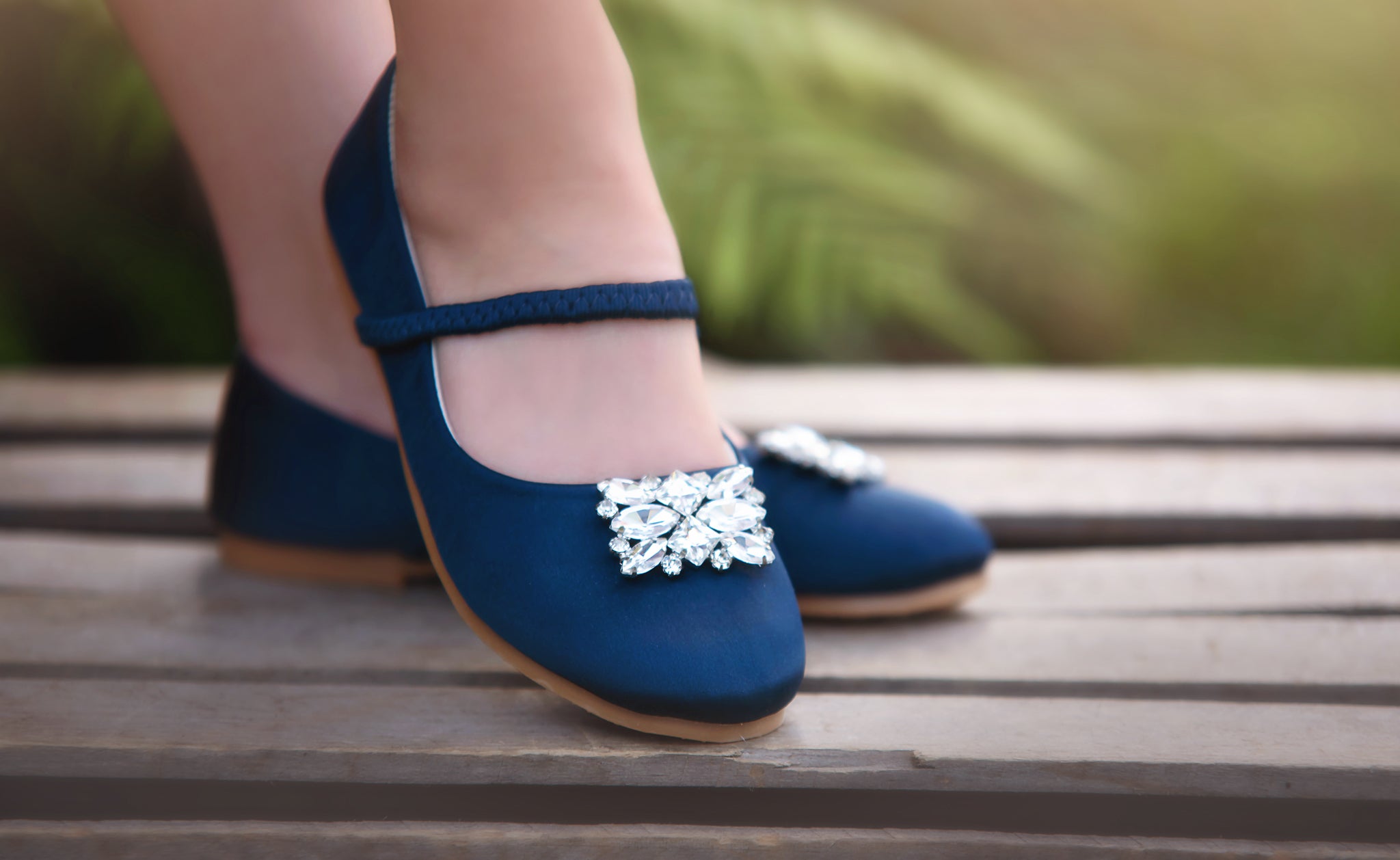 EVERLEE SHOE NAVY BLUE