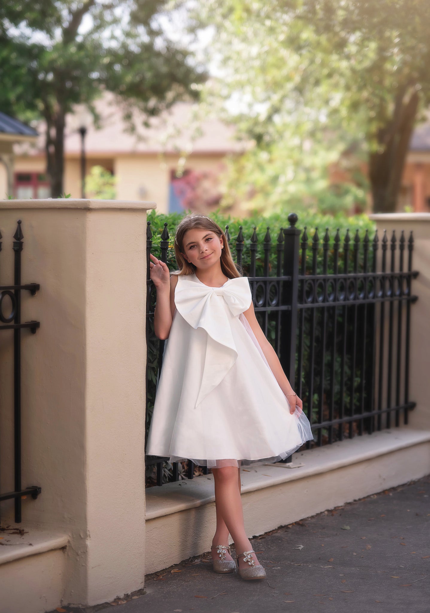 LUCIA DRESS WHITE