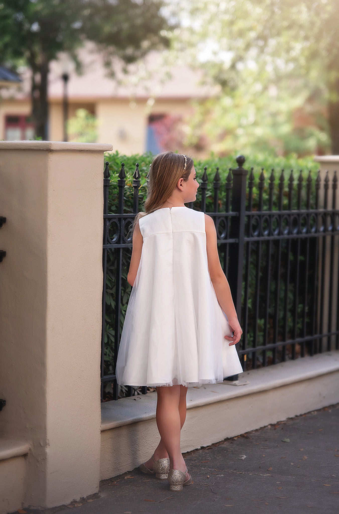 LUCIA DRESS WHITE