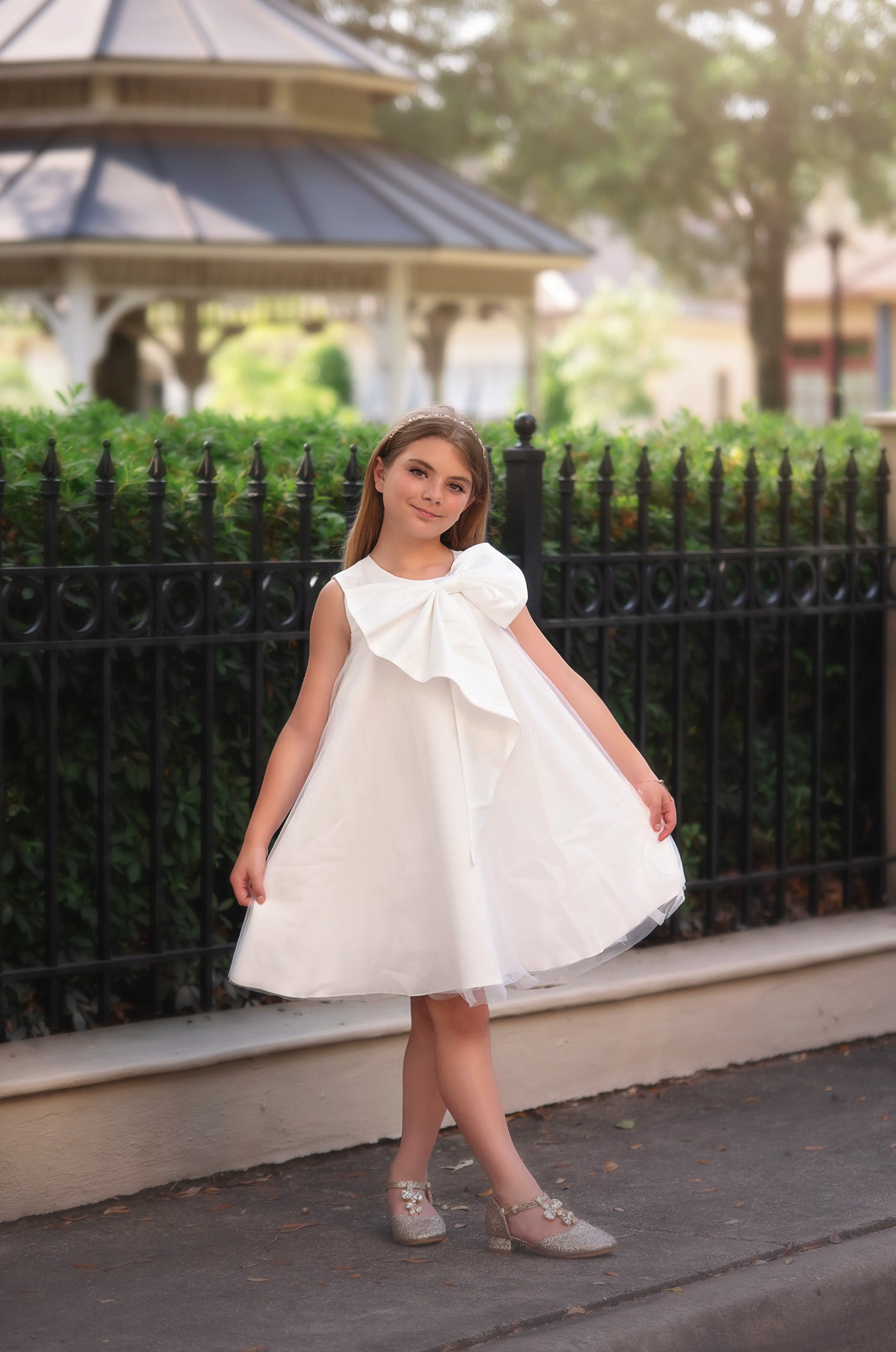 LUCIA DRESS WHITE