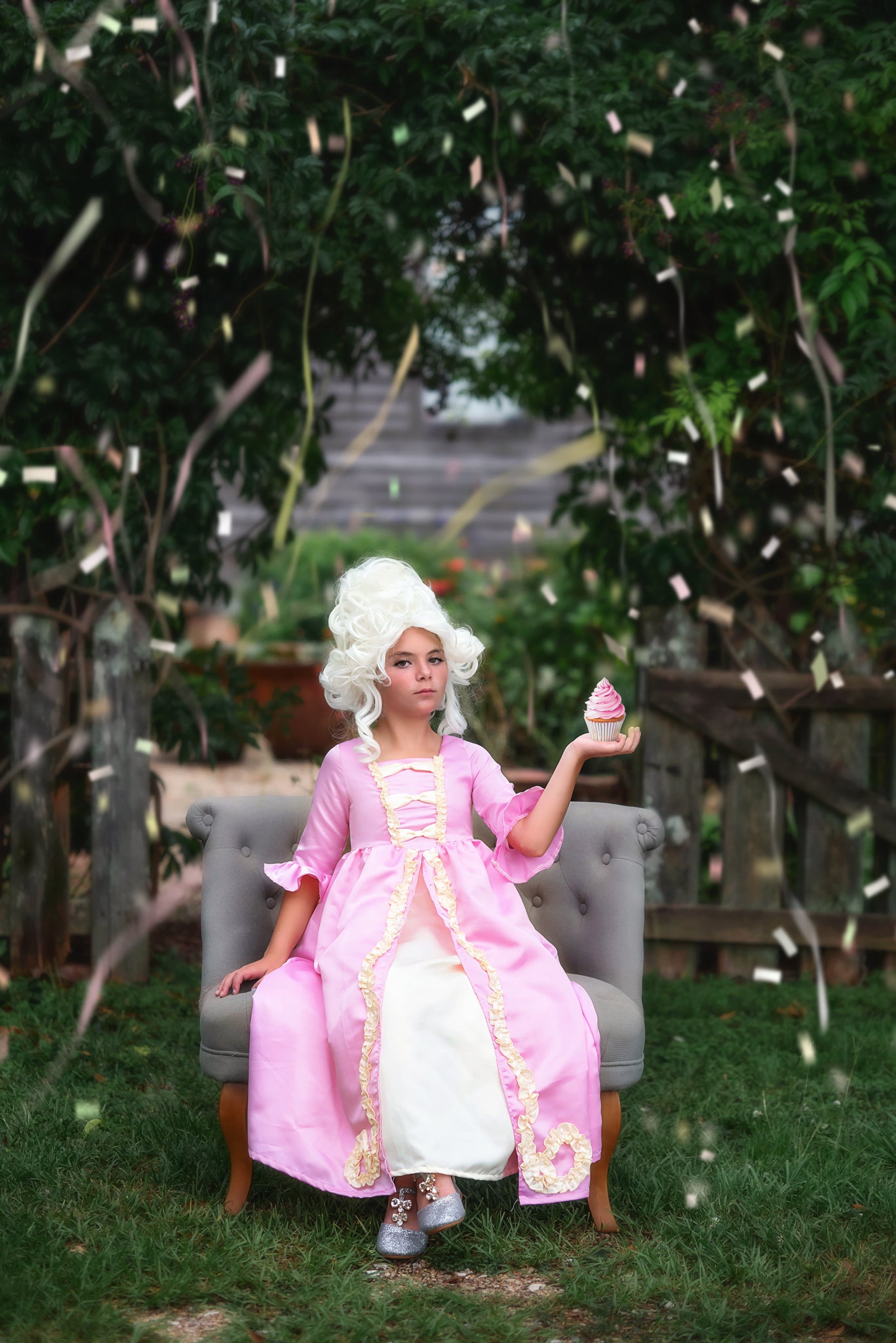 MARIE ANTOINETTE GOWN PINK