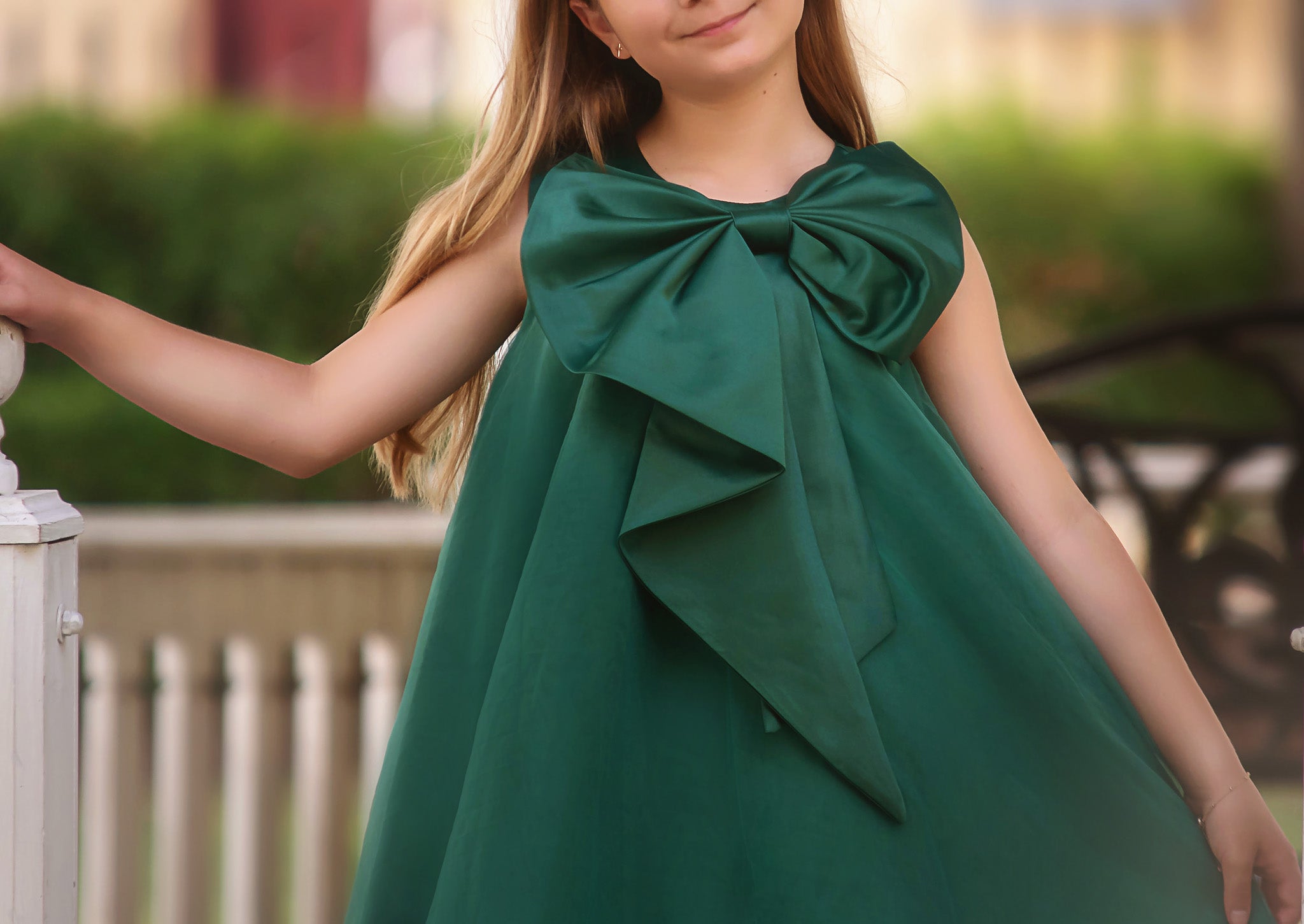 LUCIA DRESS EMERALD