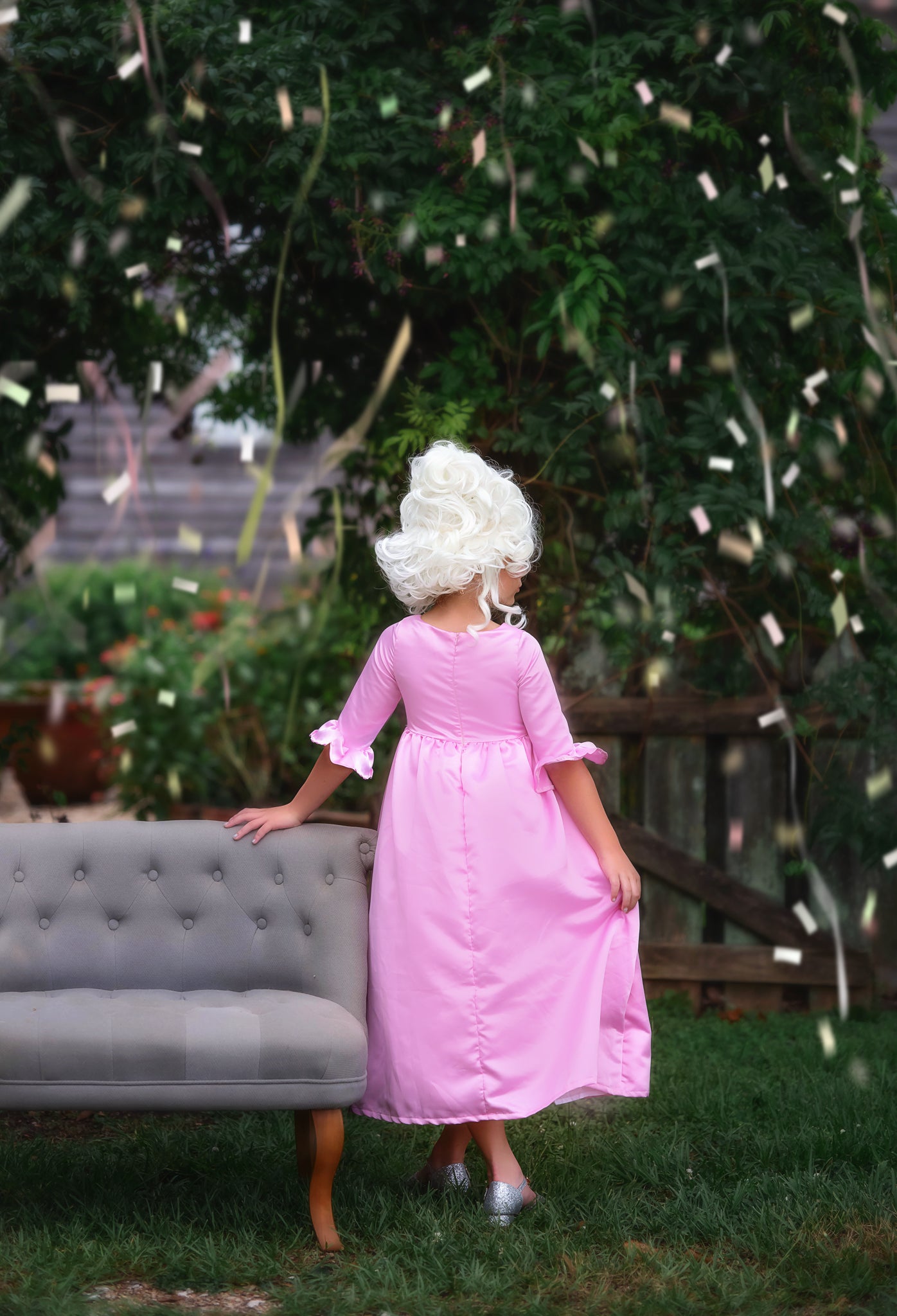 MARIE ANTOINETTE GOWN PINK