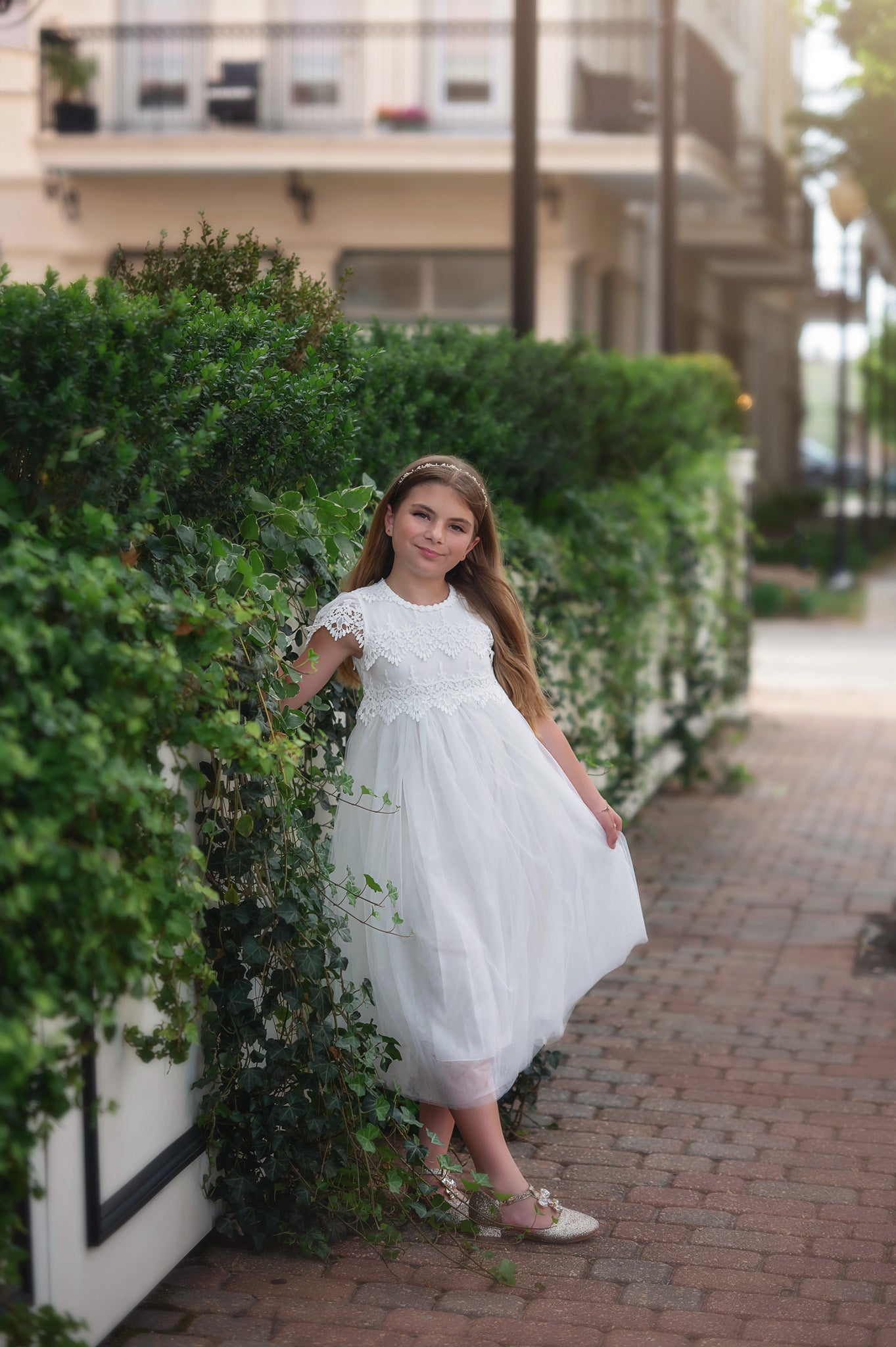 KATRINA GOWN WHITE