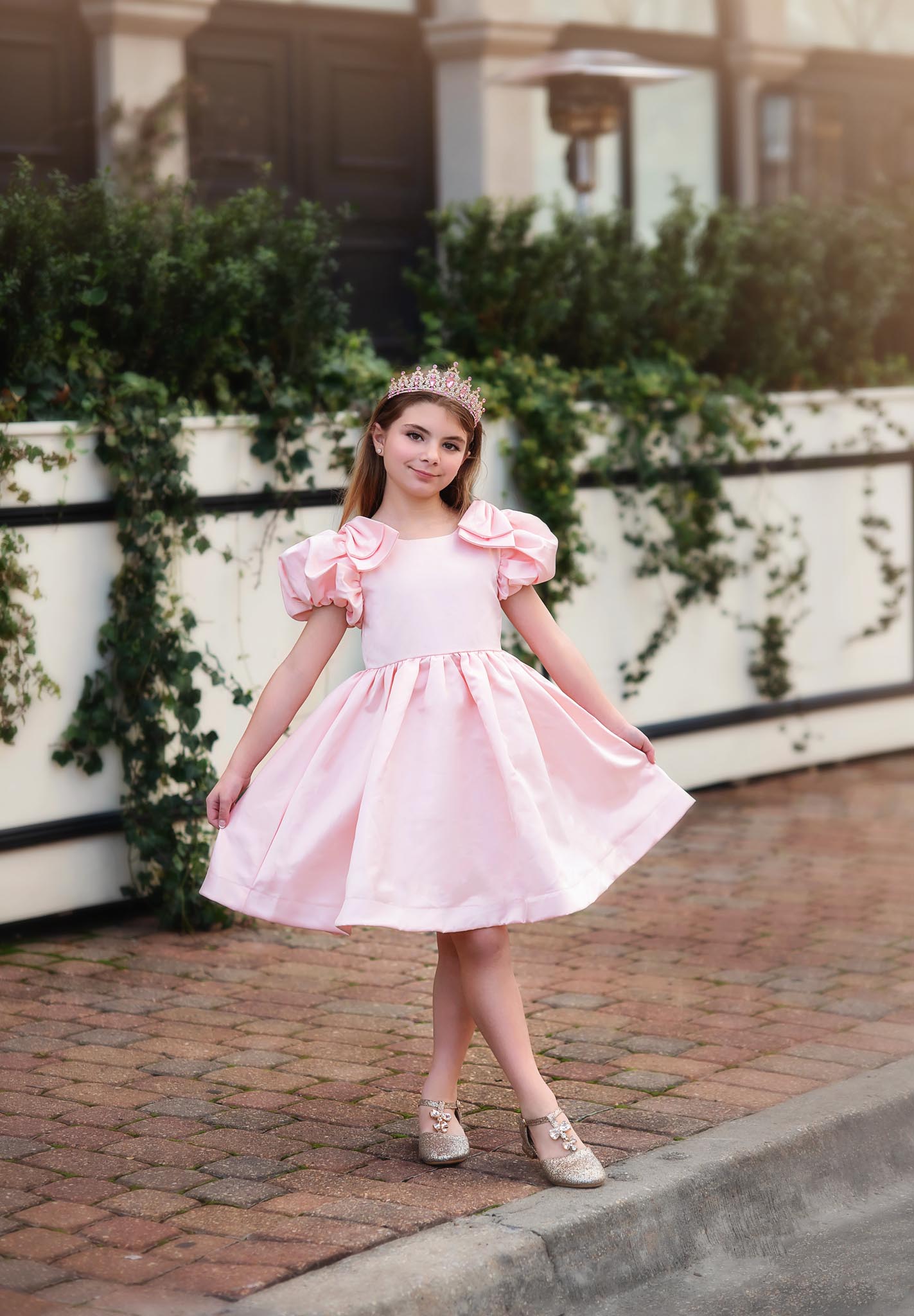 SHELBIE DRESS BLUSH PINK