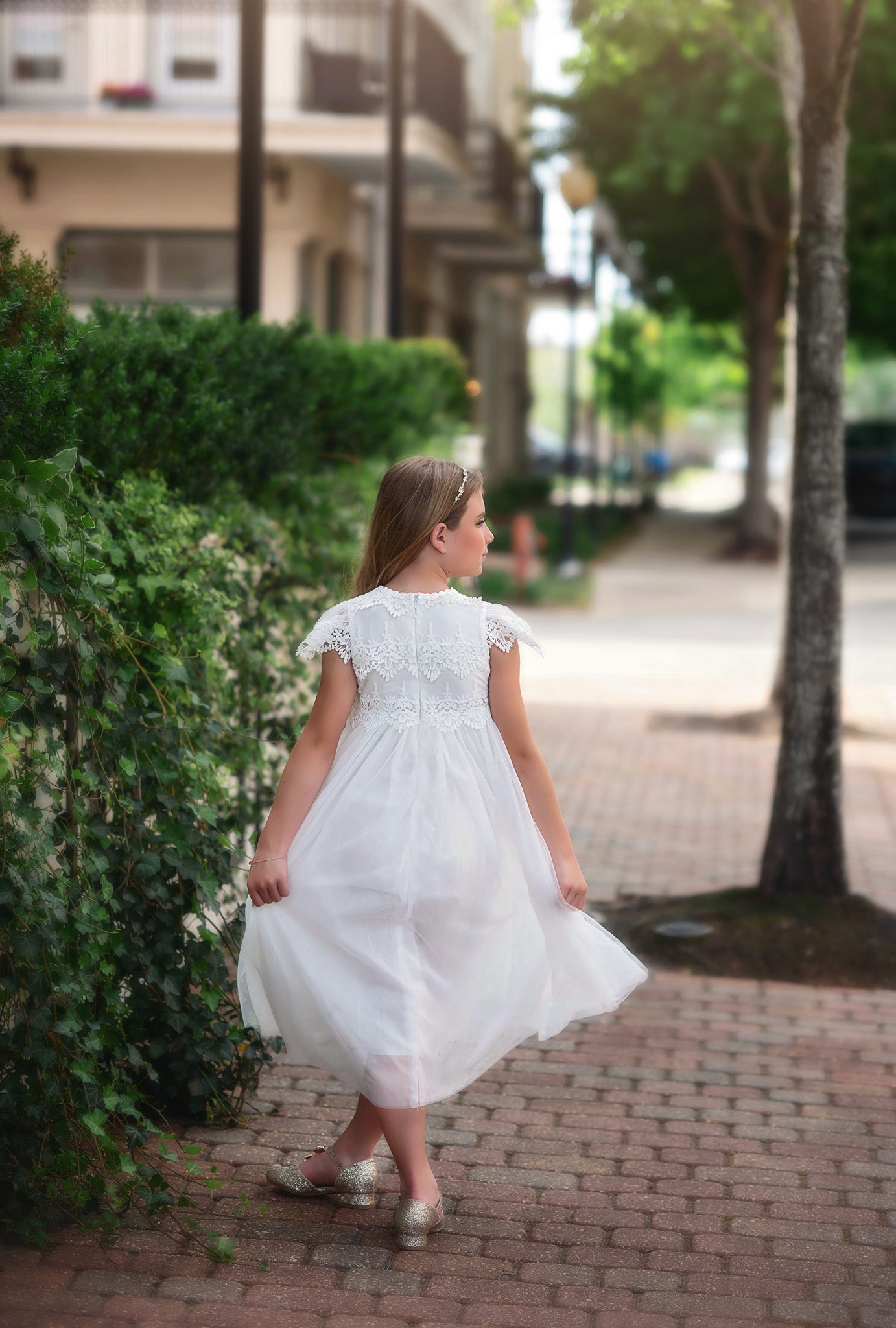 KATRINA GOWN WHITE