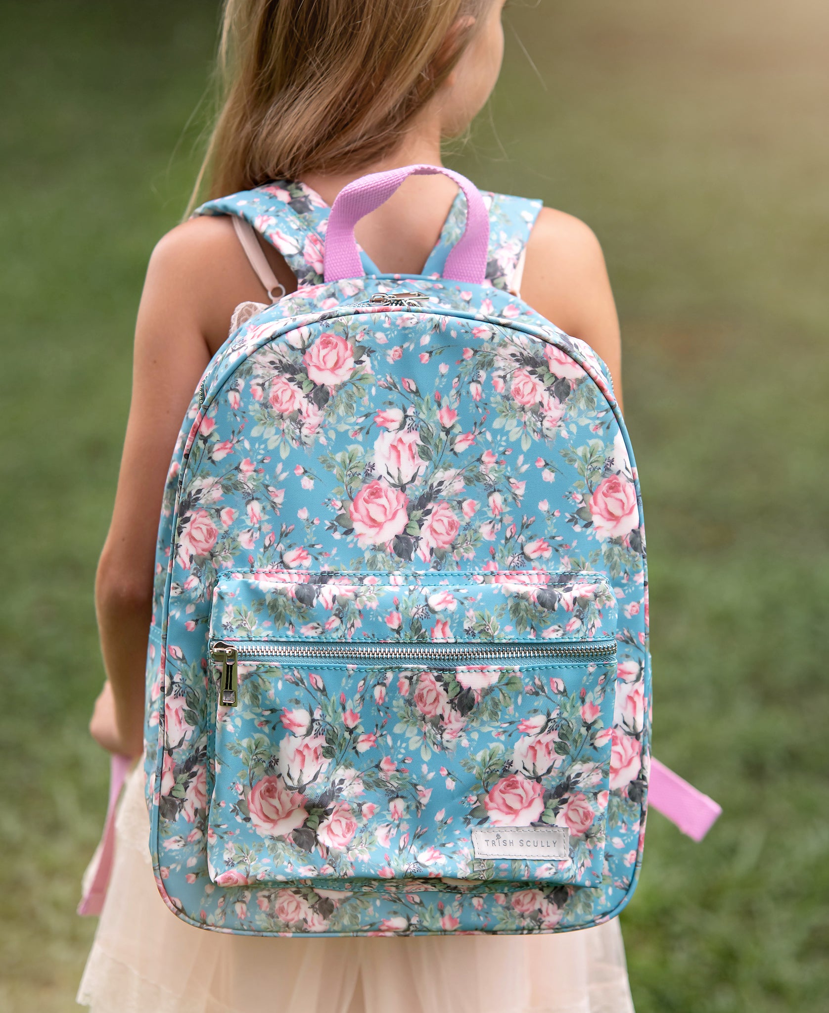 FRENCH FLORAL BACKPACK