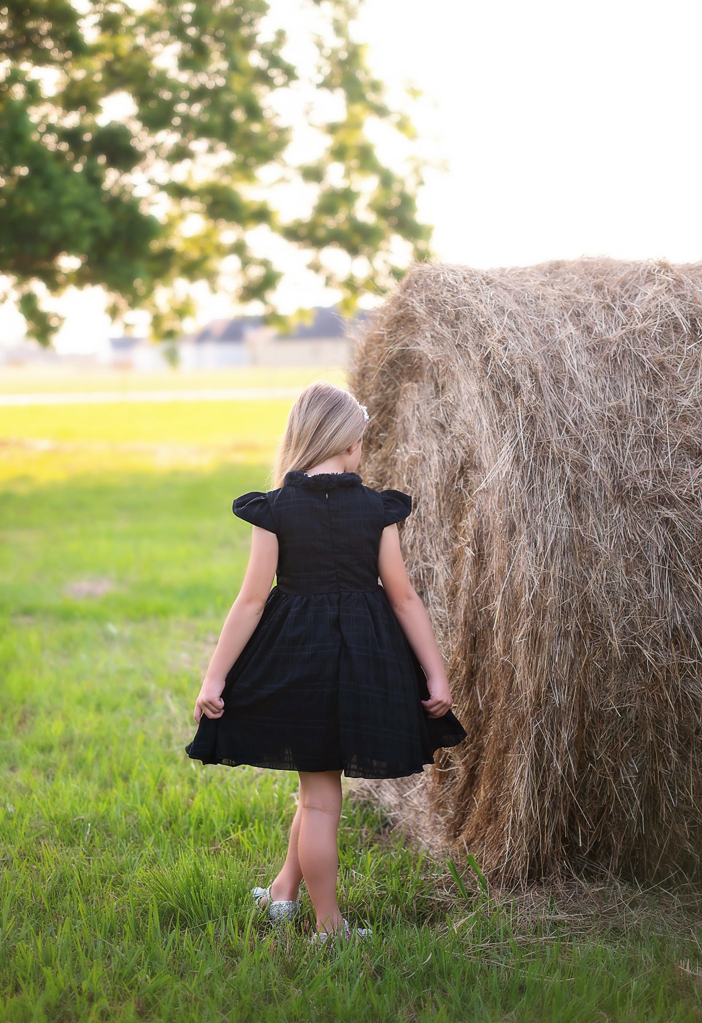 EVANGELINE DRESS BLACK