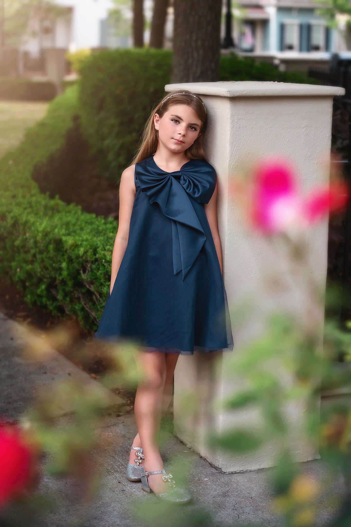 LUCIA DRESS NAVY