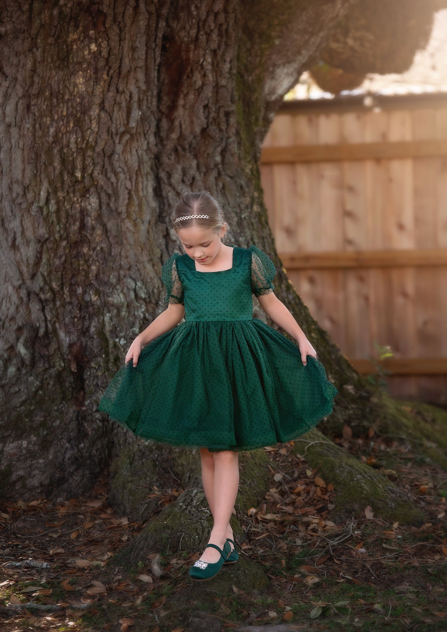 NORALEE DRESS EMERALD