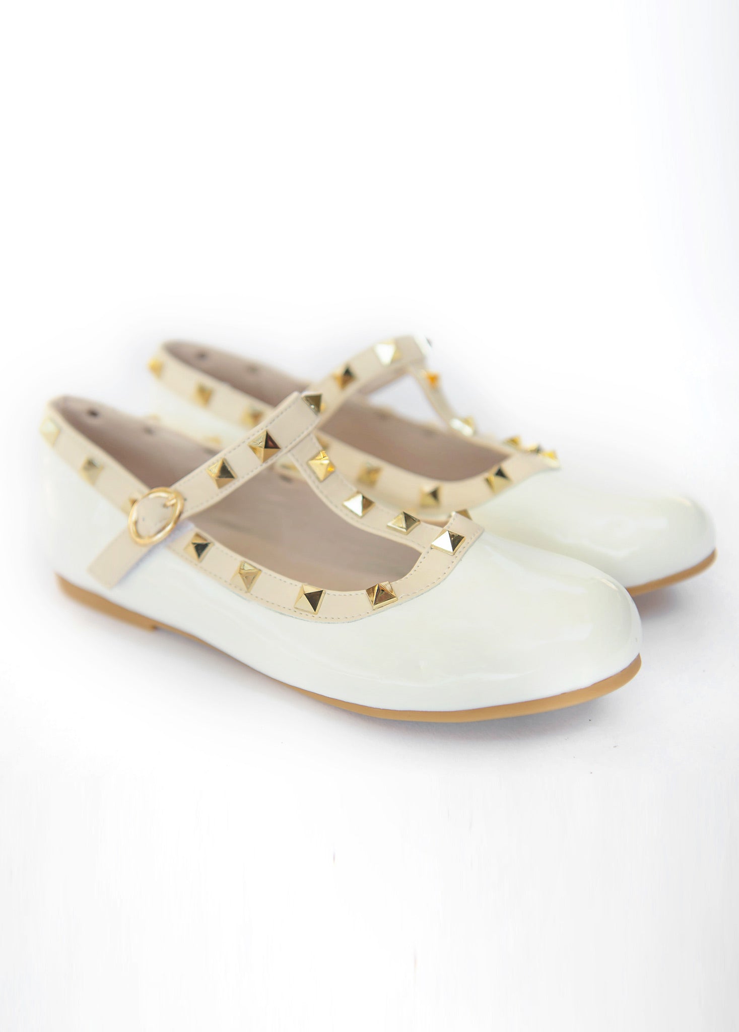 VICTORIA SHOE WHITE PATENT