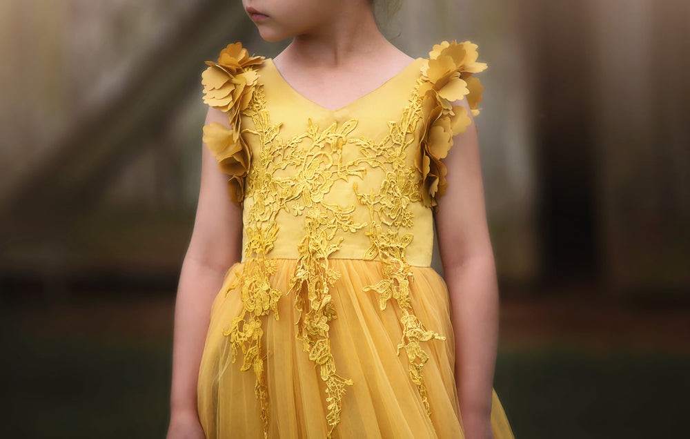 BIANCA GOWN SUNFLOWER