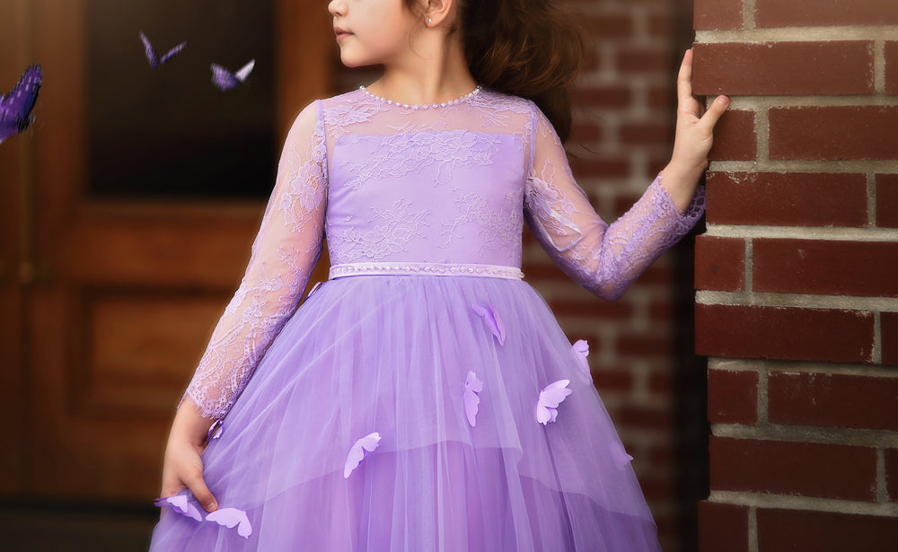 MARIPOSA GOWN LAVENDER