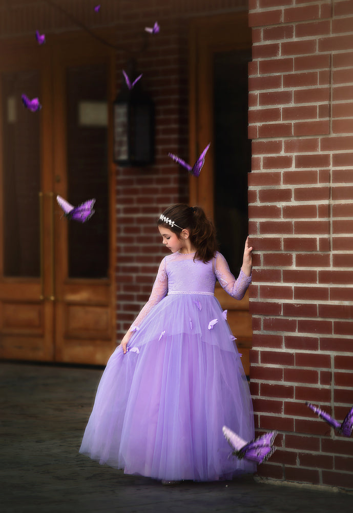 MARIPOSA GOWN LAVENDER