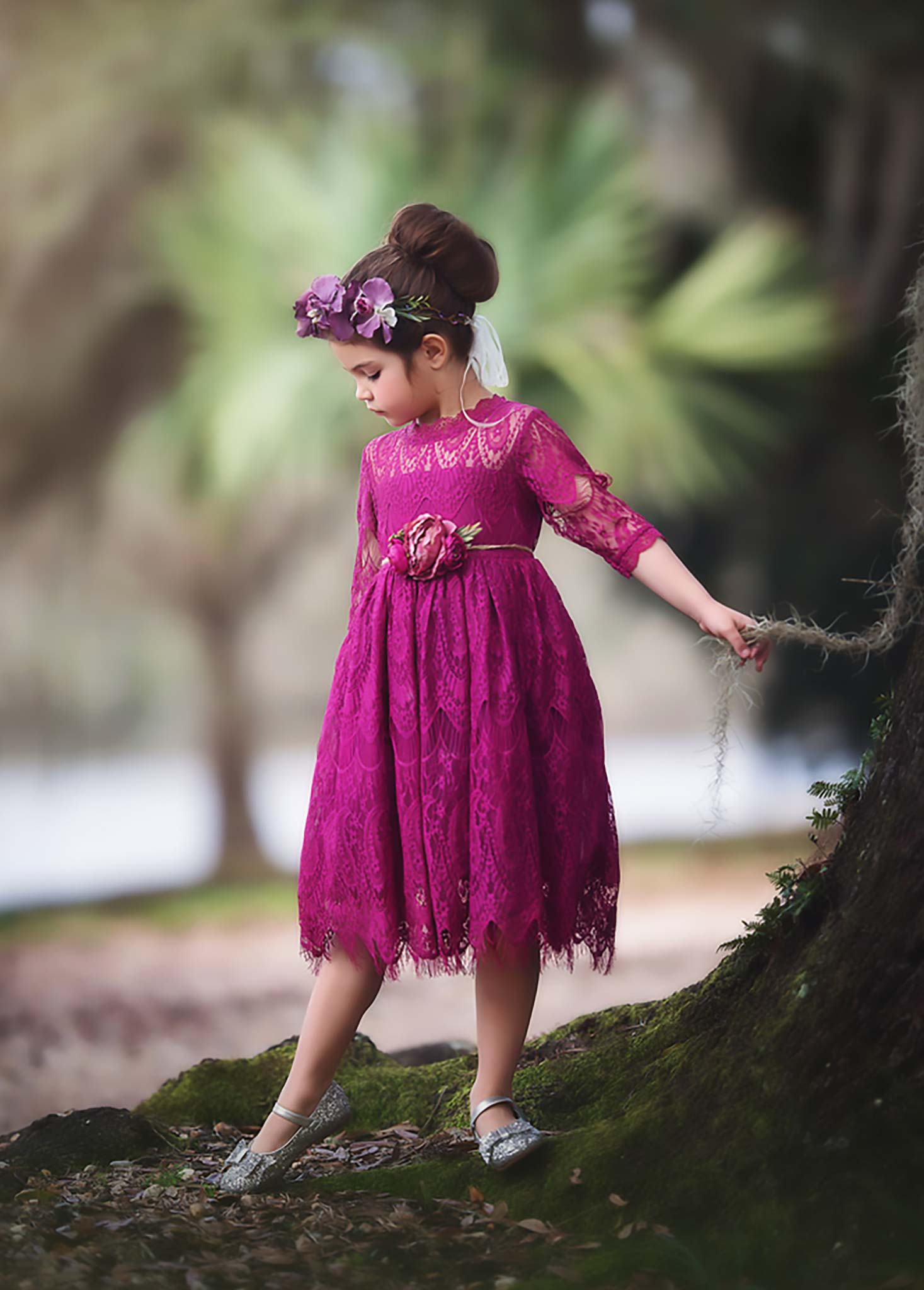 BELLA RAFAELA DRESS ORCHID