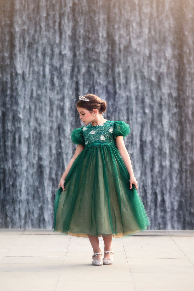 JACQUELINE GOWN EMERALD