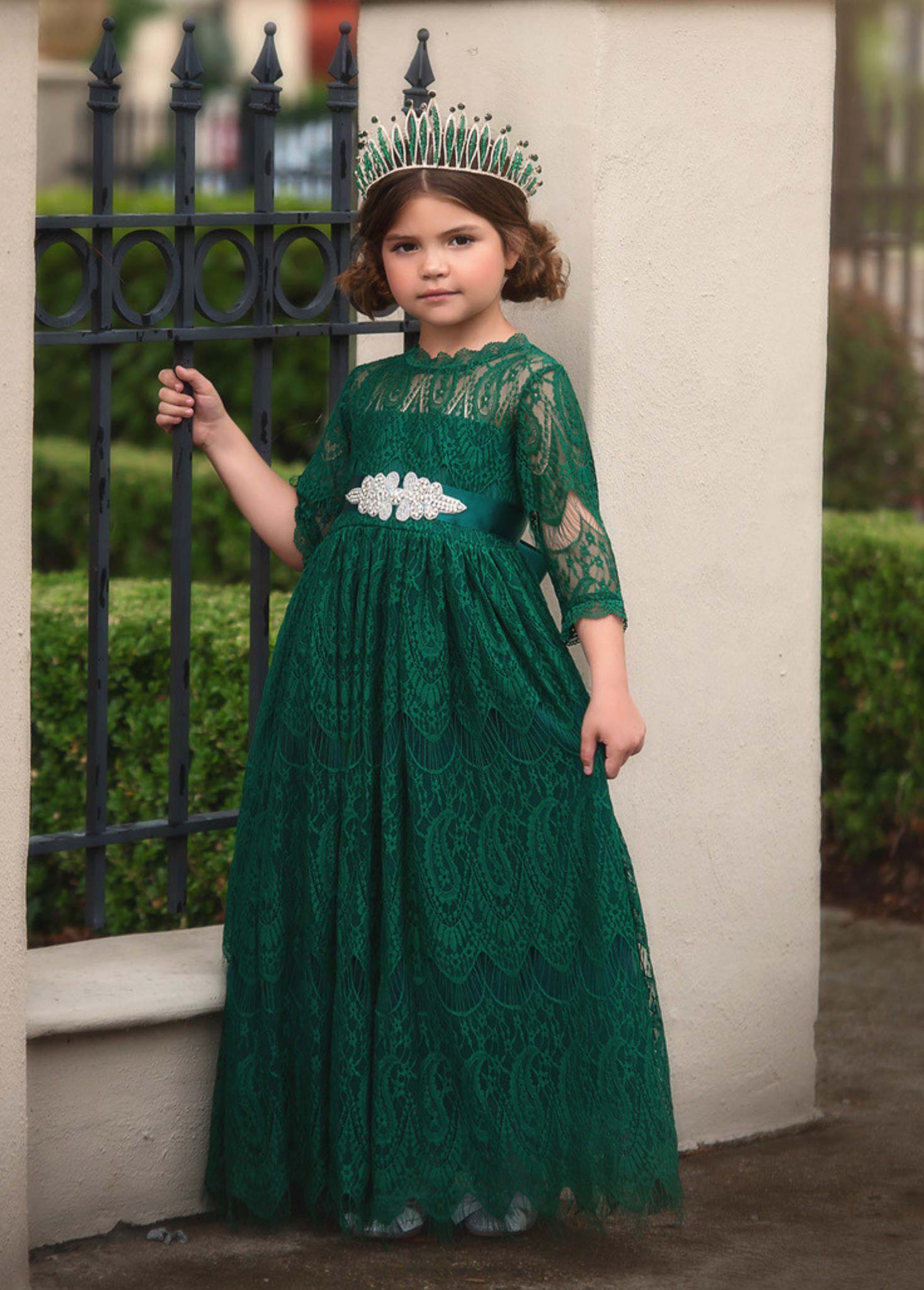 BELLA RAFAELA GOWN EMERALD