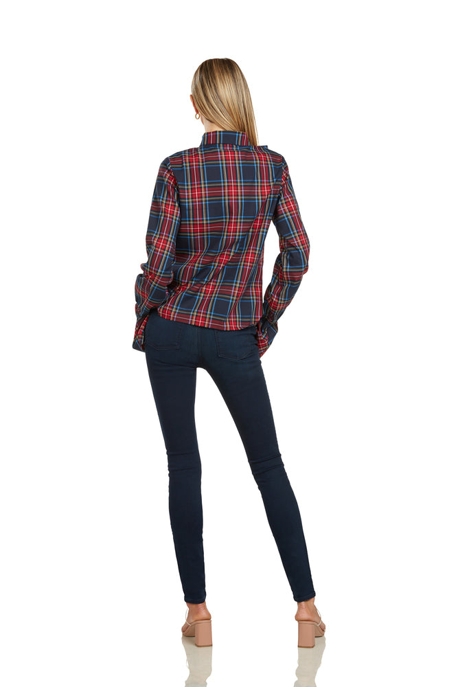 MARGOT BLOUSE TARTAN