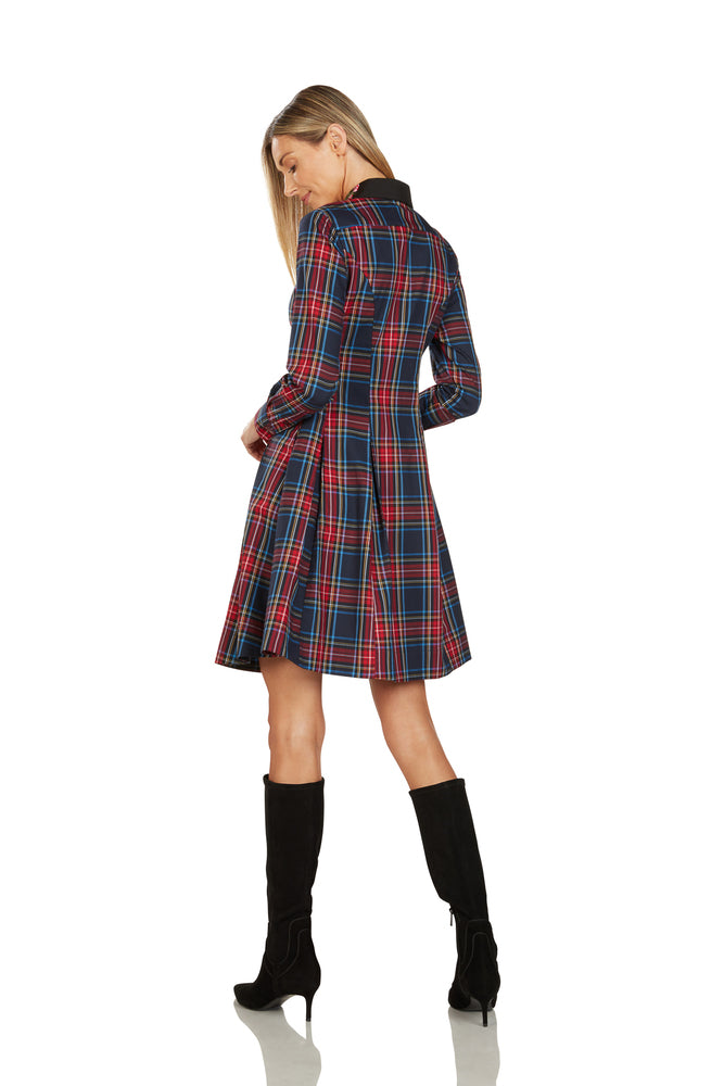 TRACY DRESS TARTAN