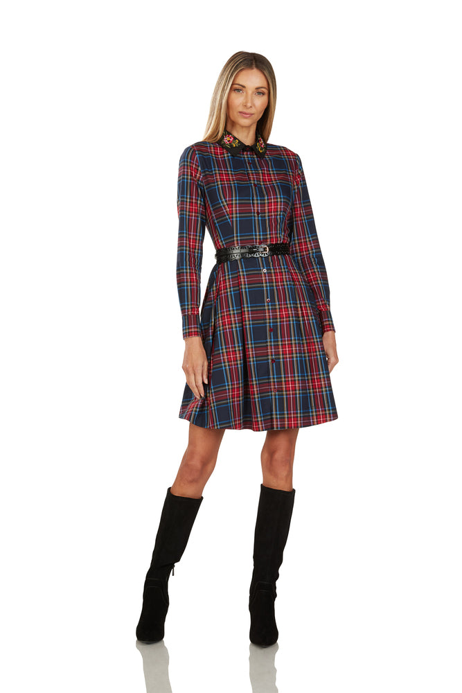 TRACY DRESS TARTAN