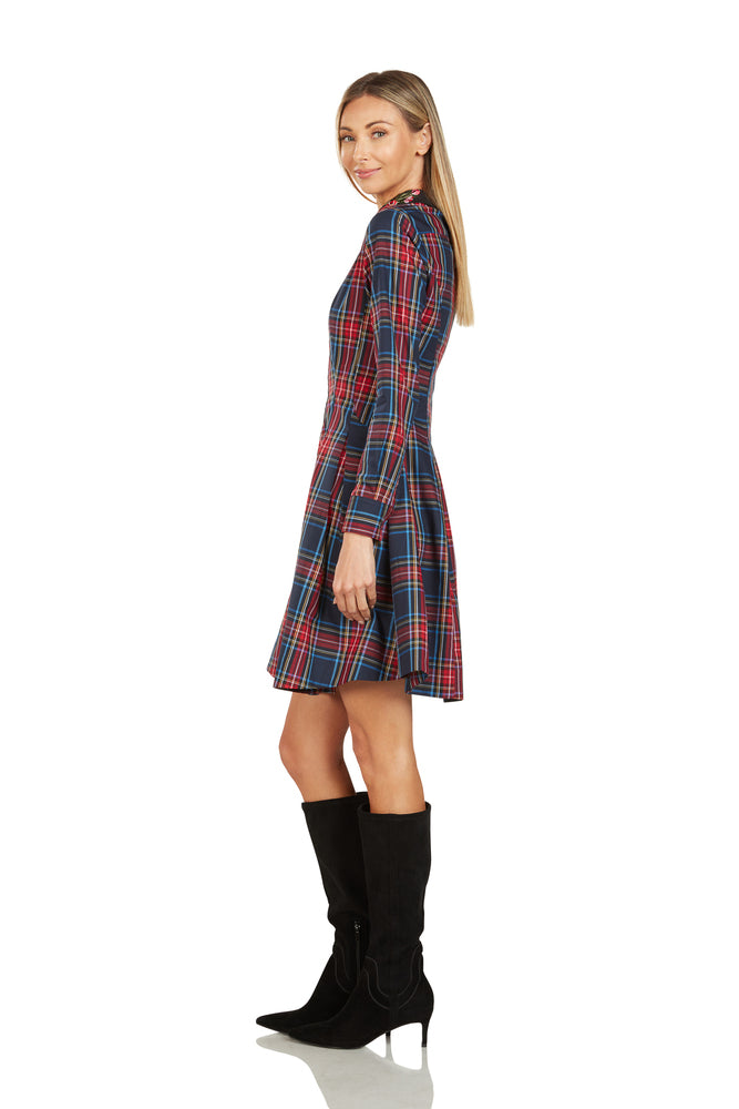 TRACY DRESS TARTAN