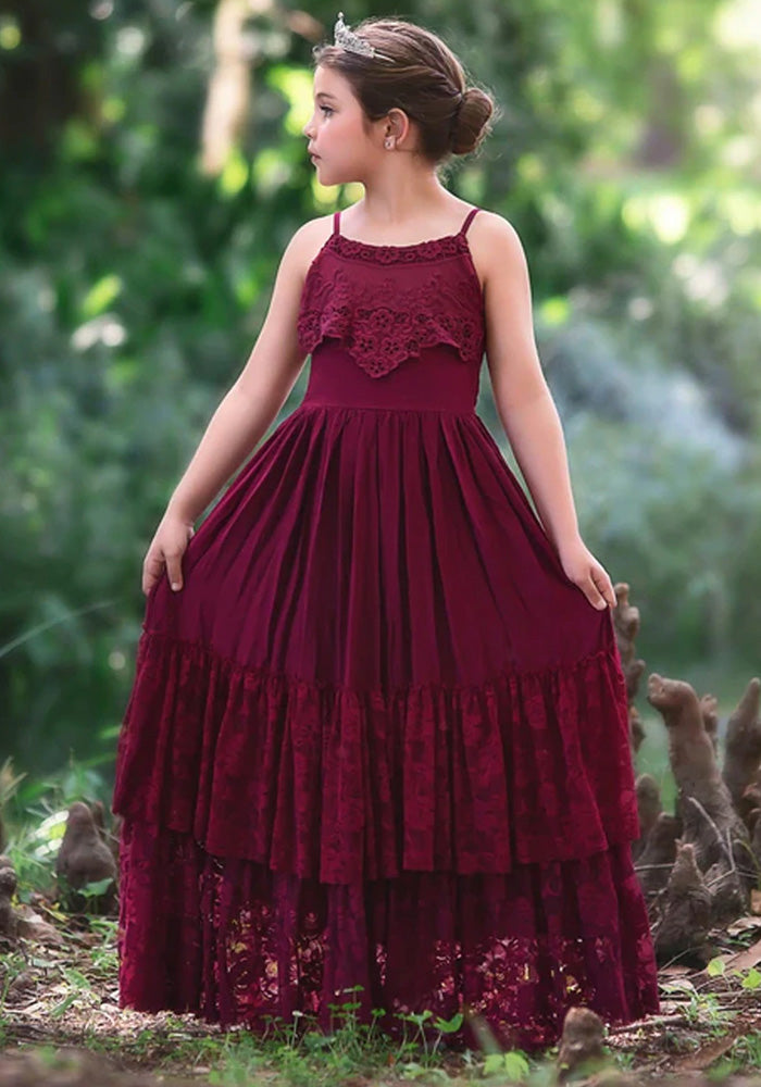 ALEXANDRA MAXI DRESS WINE