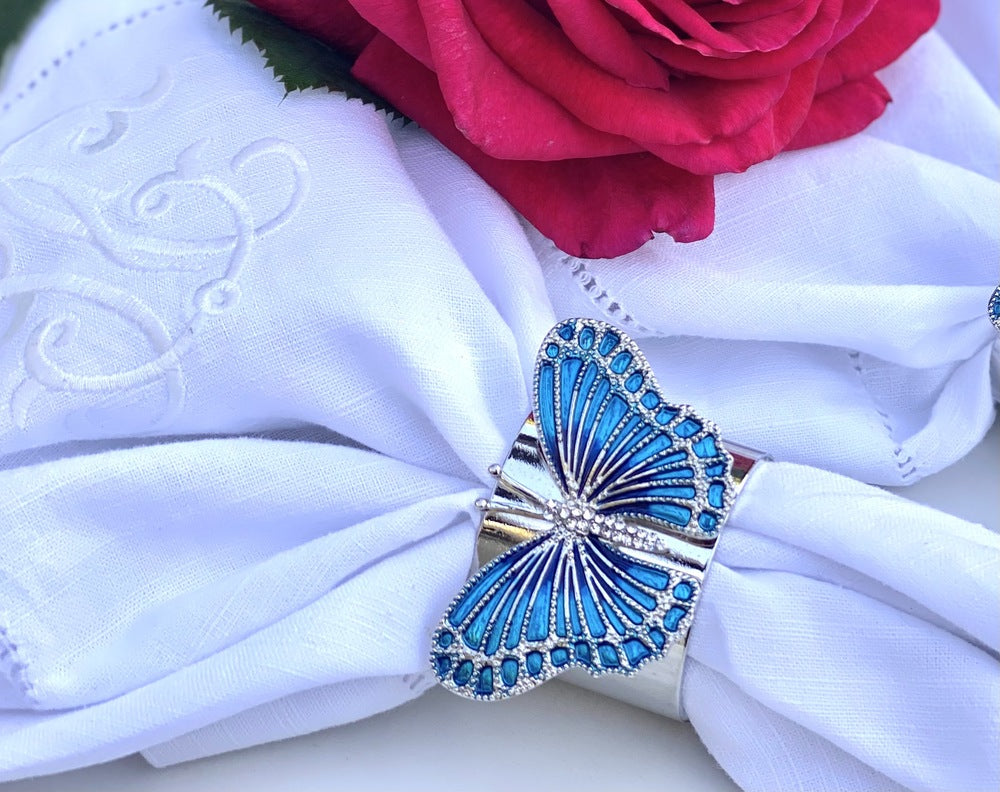 MARIPOSA NAPKIN RING SET OF 2