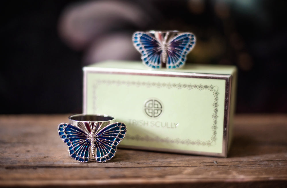 MARIPOSA NAPKIN RING SET OF 2