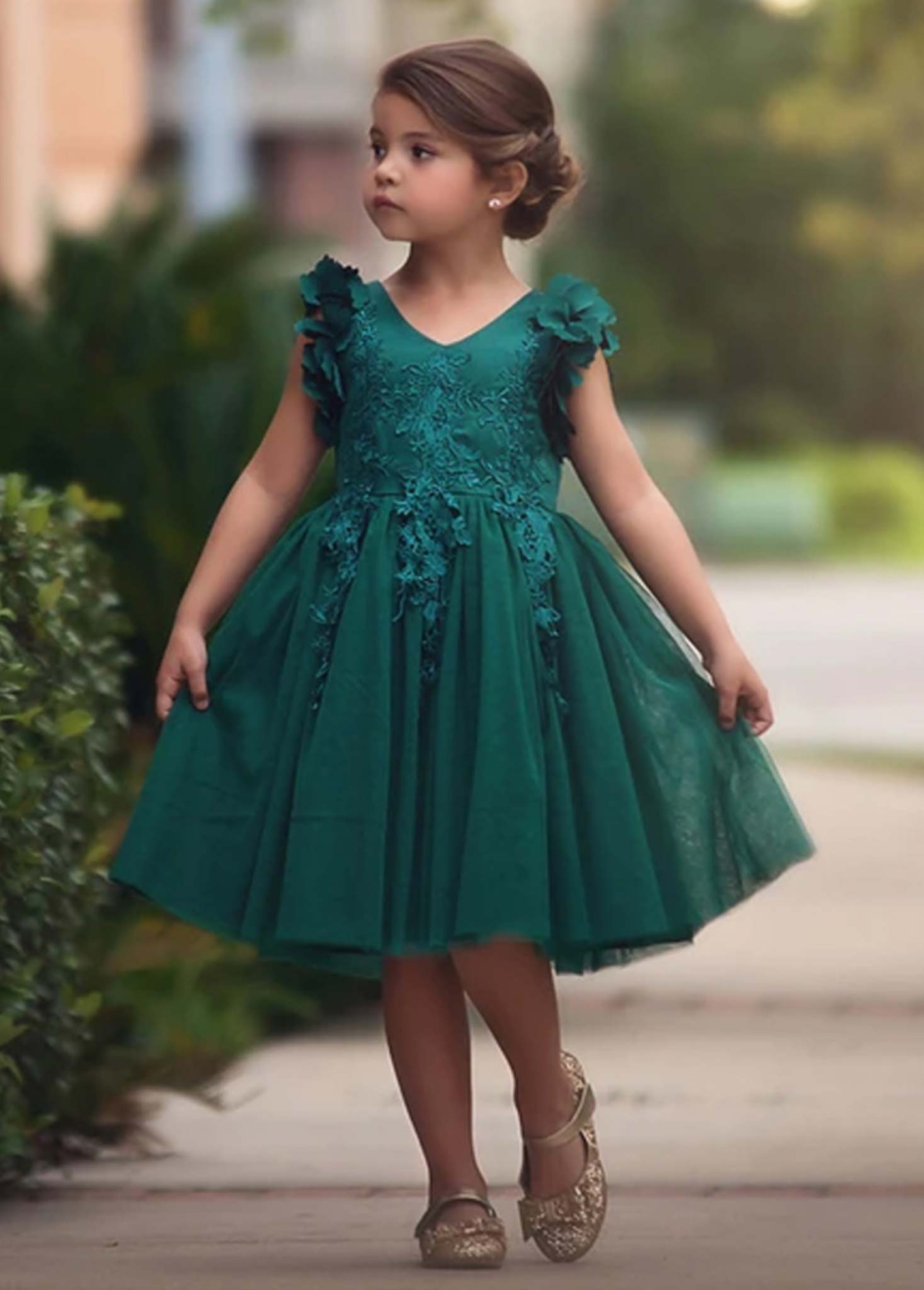 BIANCA DRESS EMERALD