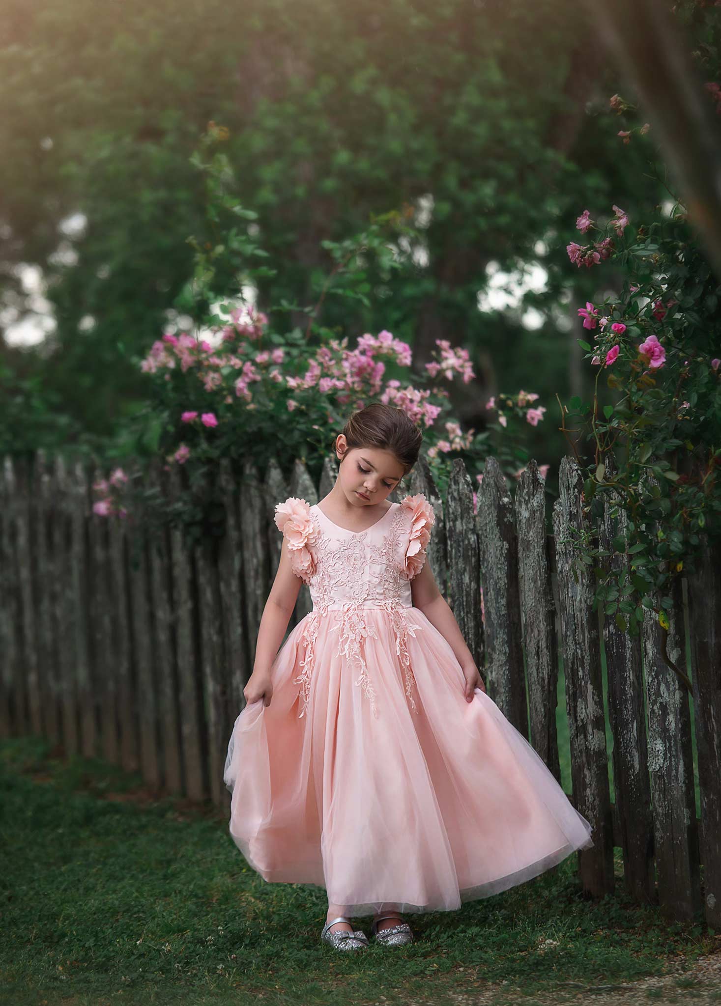 BIANCA GOWN PEACHY PINK