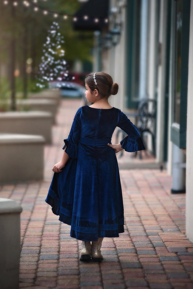 LILY DRESS NAVY