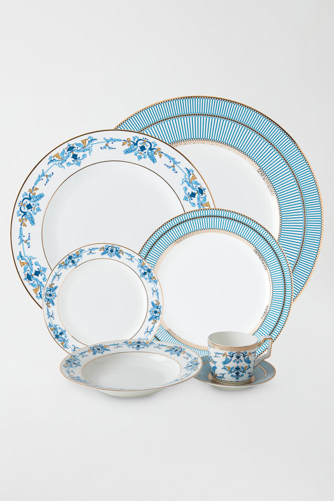 CORINNE 13" BONE CHINA CHARGER PLATE