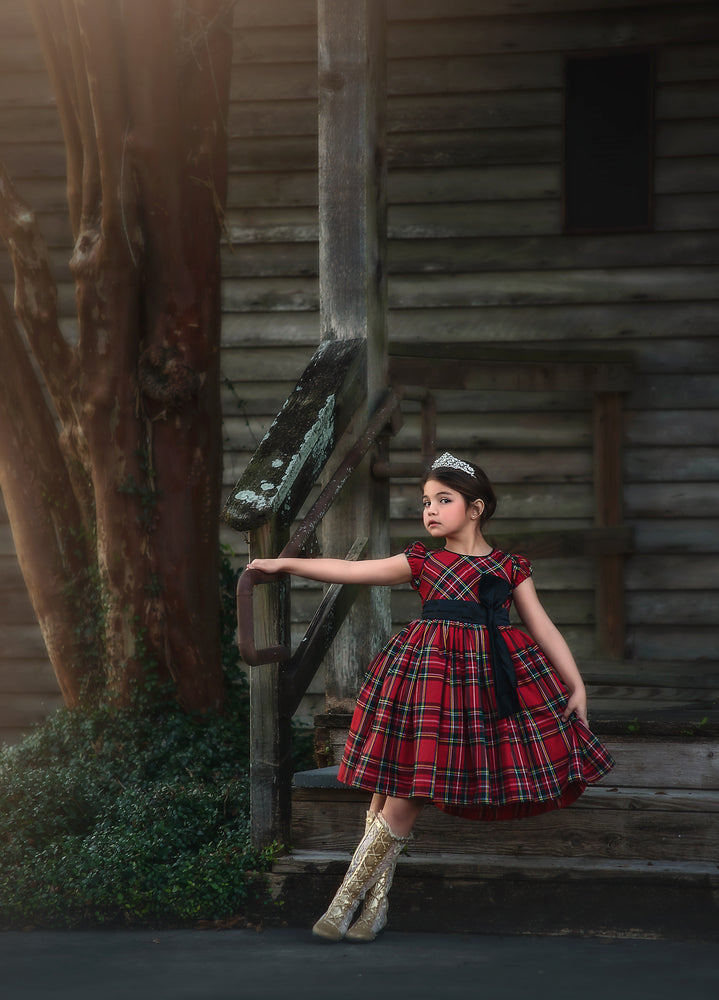 ISLA STEWART TARTAN DRESS