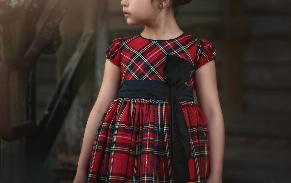 ISLA STEWART TARTAN DRESS