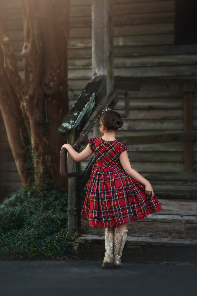 ISLA STEWART TARTAN DRESS