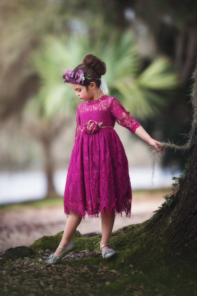 BELLA RAFAELA DRESS ORCHID