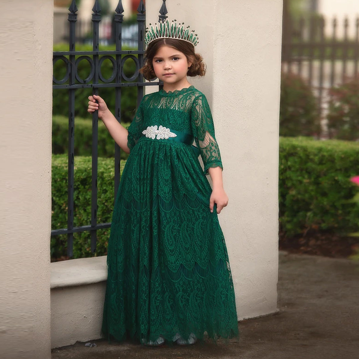 BELLA RAFAELA GOWN EMERALD