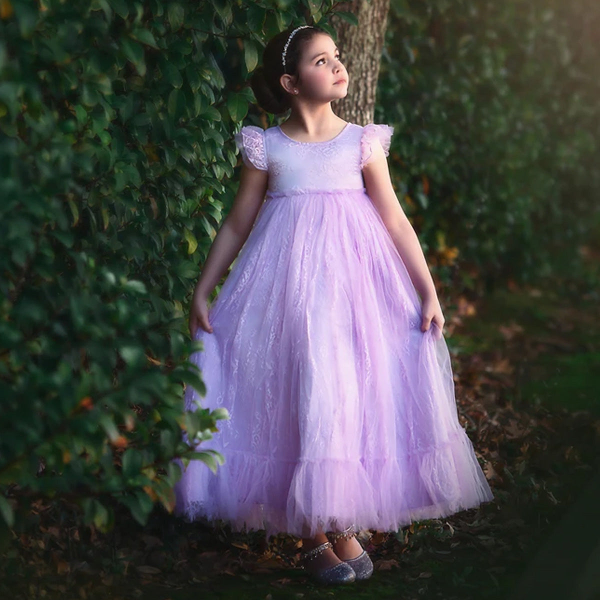 CLARA GOWN LAVENDER