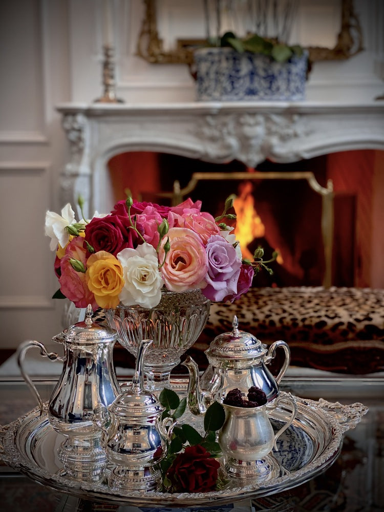 SILVER PLATED BUCKINGHAM PLATTER