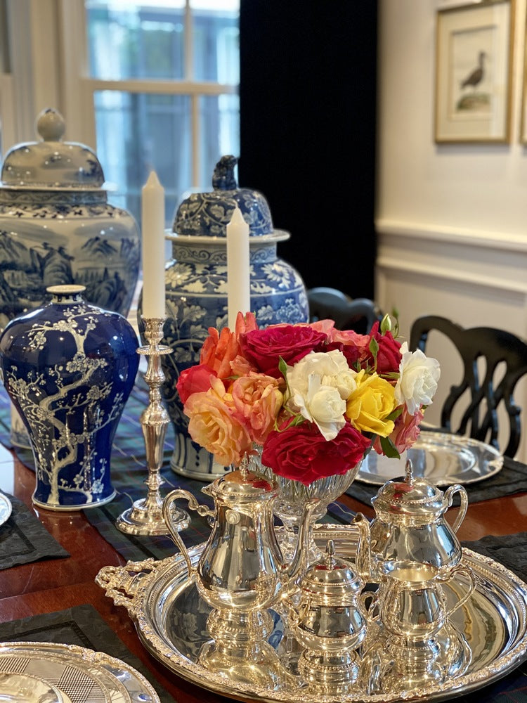 SILVER PLATED BUCKINGHAM PLATTER