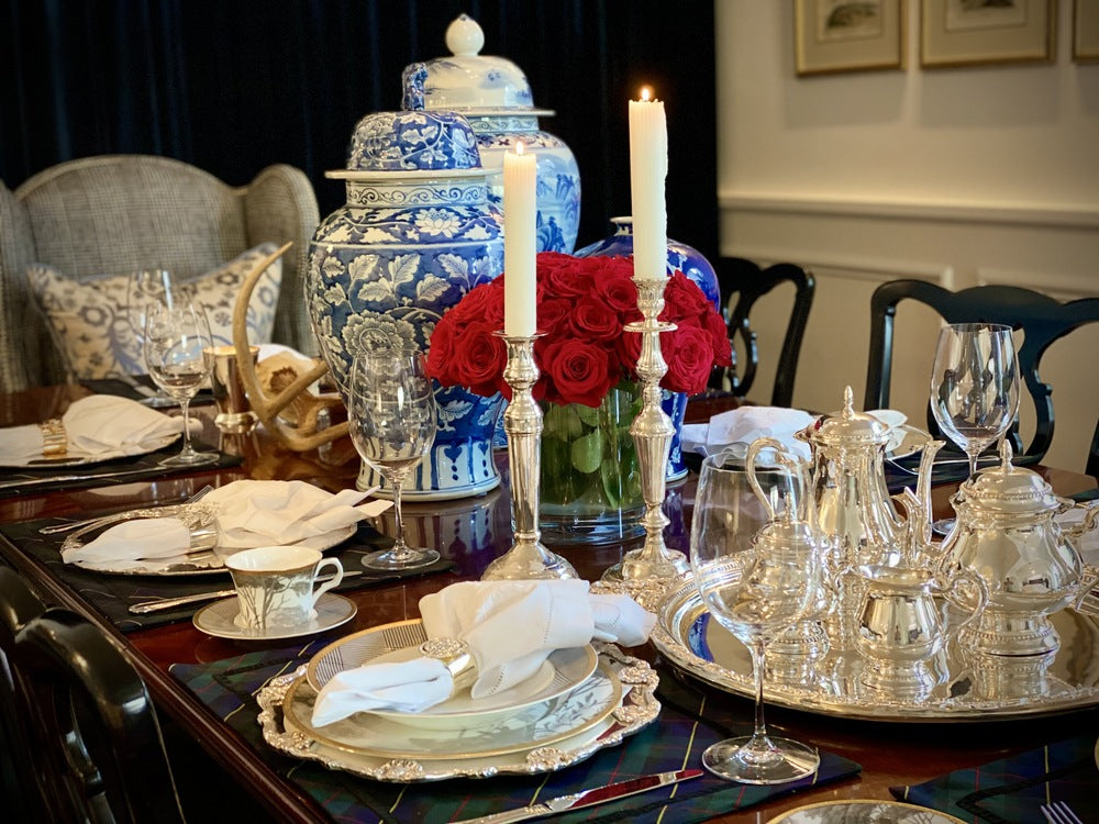 SILVER PLATED BUCKINGHAM PLATTER